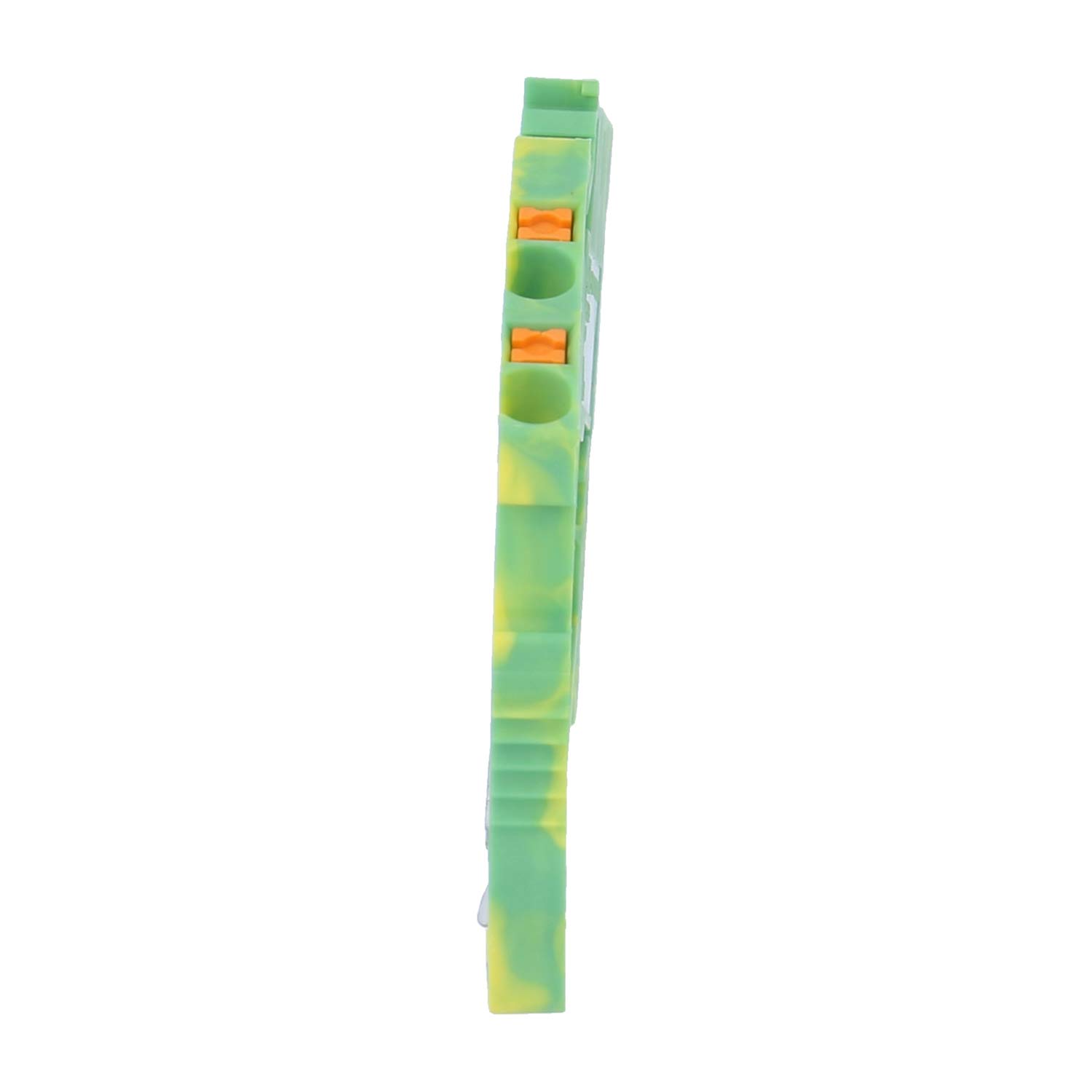 Phoenix Contact Bloc de jonction sur rail pour conducteur de protection PTS 1,5/S-QUATTRO PE Raccord push-in Section transversale rigide 0,14 mm² - 1,5 mm² AWG26 - AWG14