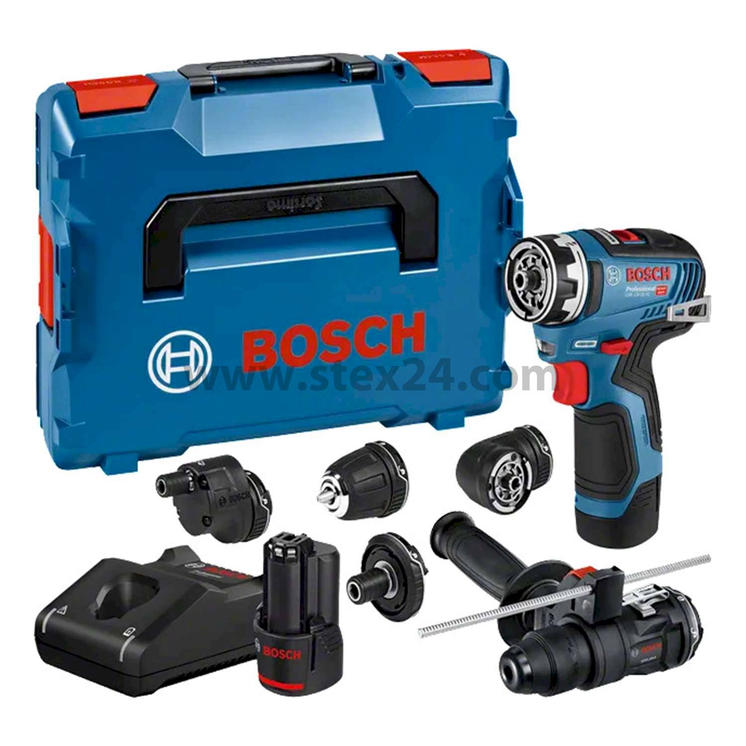 BOSCH Bosch battery drill driver, GSR 12V-35 FC incl. Lithium-ion battery GBA Battery voltage 12V, 3.0 Ah Storage method System case