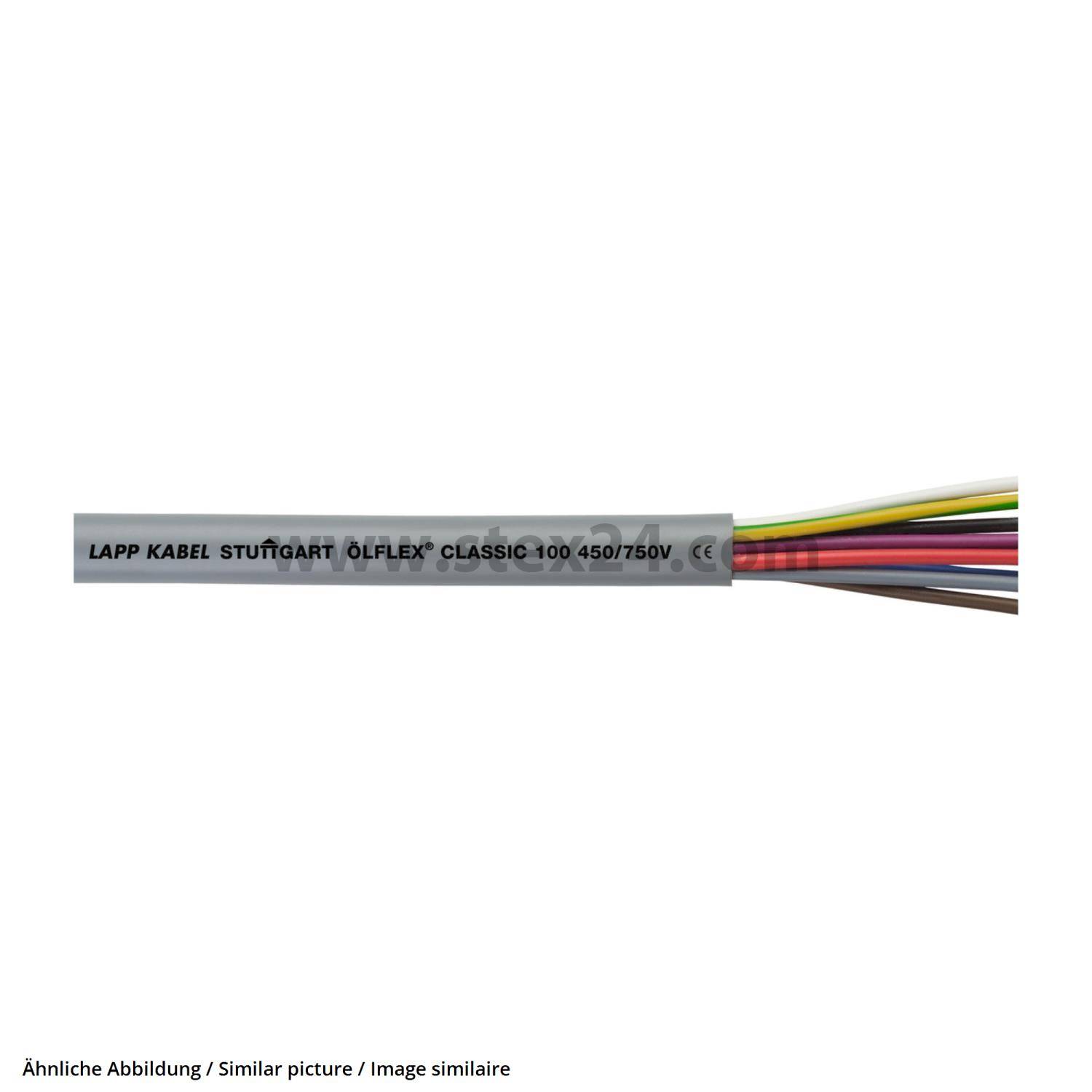 Cavo Lapp Ölflex Classic FD 810 7x1,5 Mm² – 10 Metri – Grigio, Per Catena Portacavi