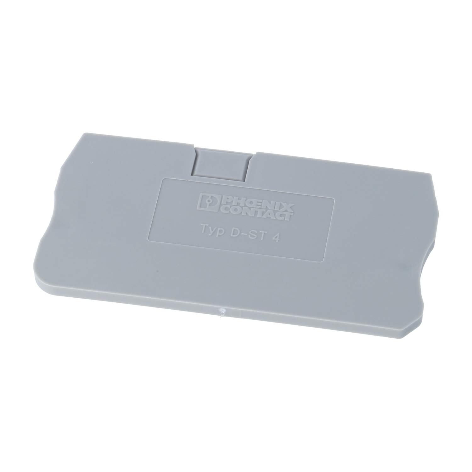 3030420 PHOENIX CONTACT End cover D-ST 4 Colour grey, Material Polyamide (PA) suitable for Feed-through terminal ST 4