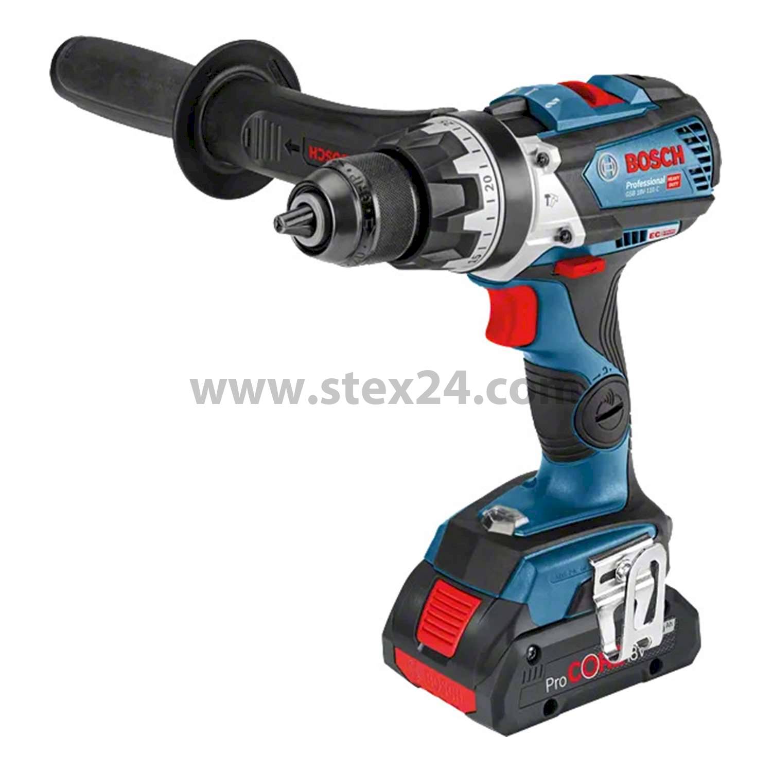 BOSCH Bosch battery impact drill driver, GSB 18V-110 C incl. ProCORE lithium-ion battery Battery voltage 18V, 4.0 Ah Battery charging voltage 14,4V to 18V