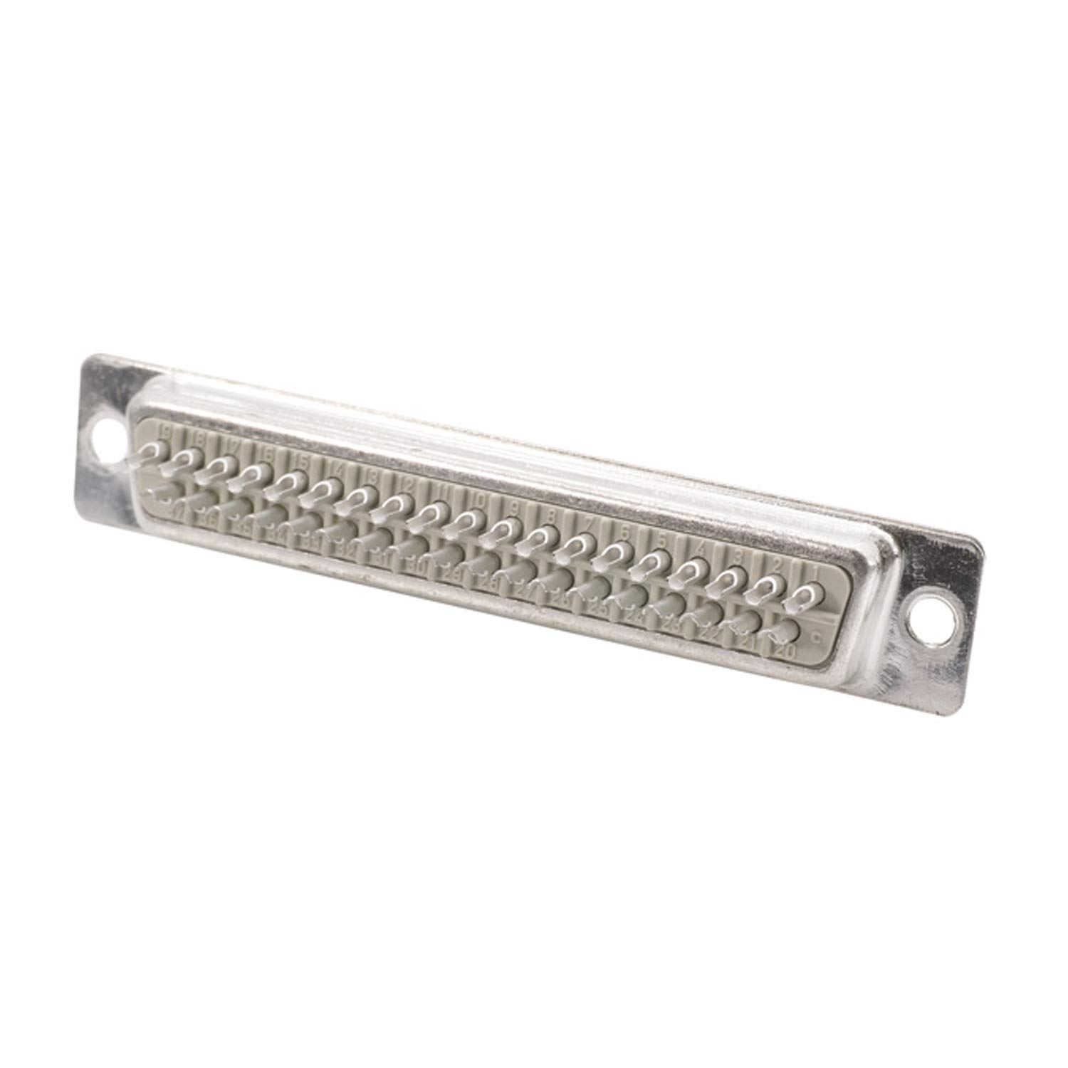09670375615 Harting D-Sub Pin insert (M) suitable for D-Sub backshell size 37 37-pole Manual solder connection