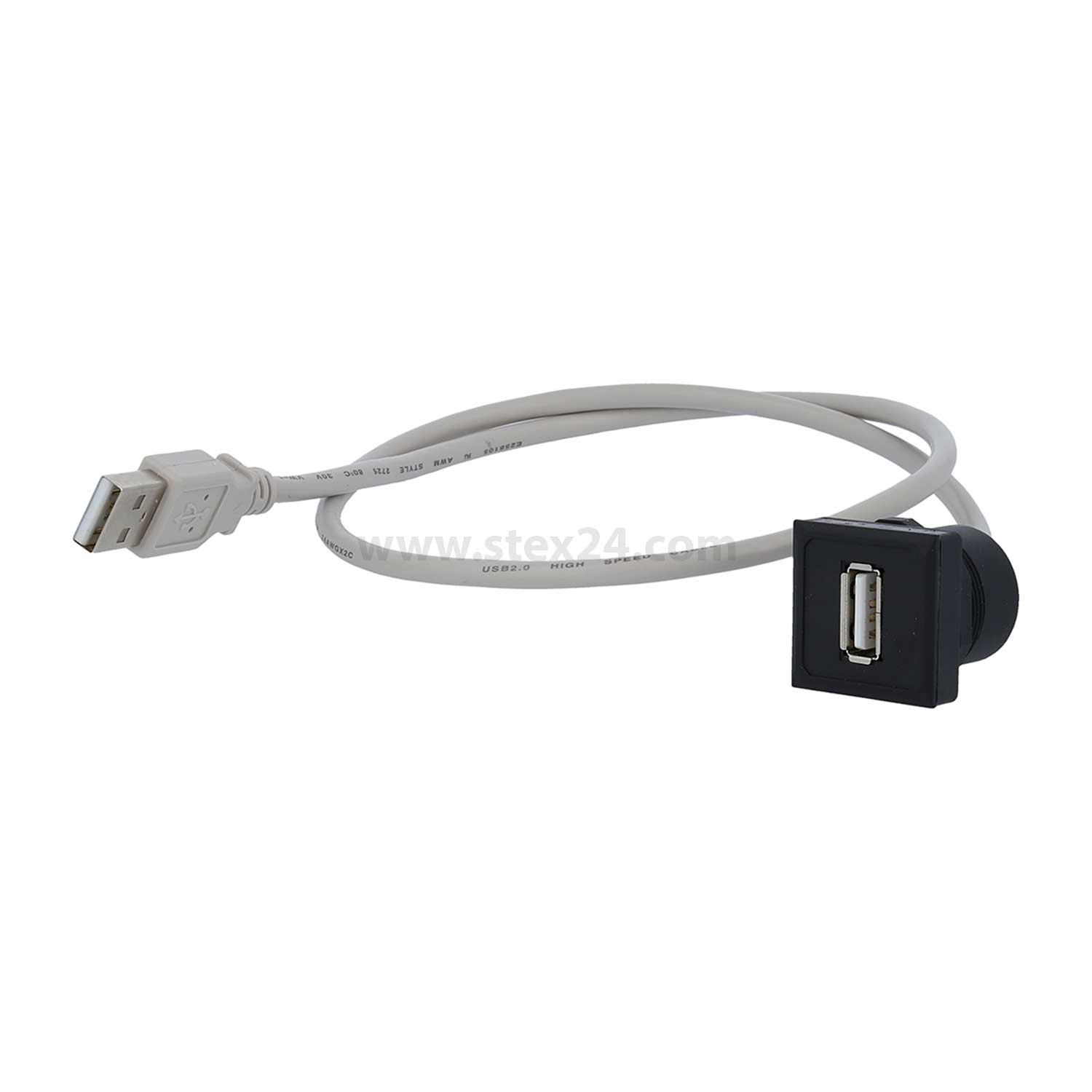 TRU COMPONENTS TC-9534348 USB-Einbaubuchse Buchse, Einbau Paneldicke: 1-10  mm Inhalt: 1 St. kaufen