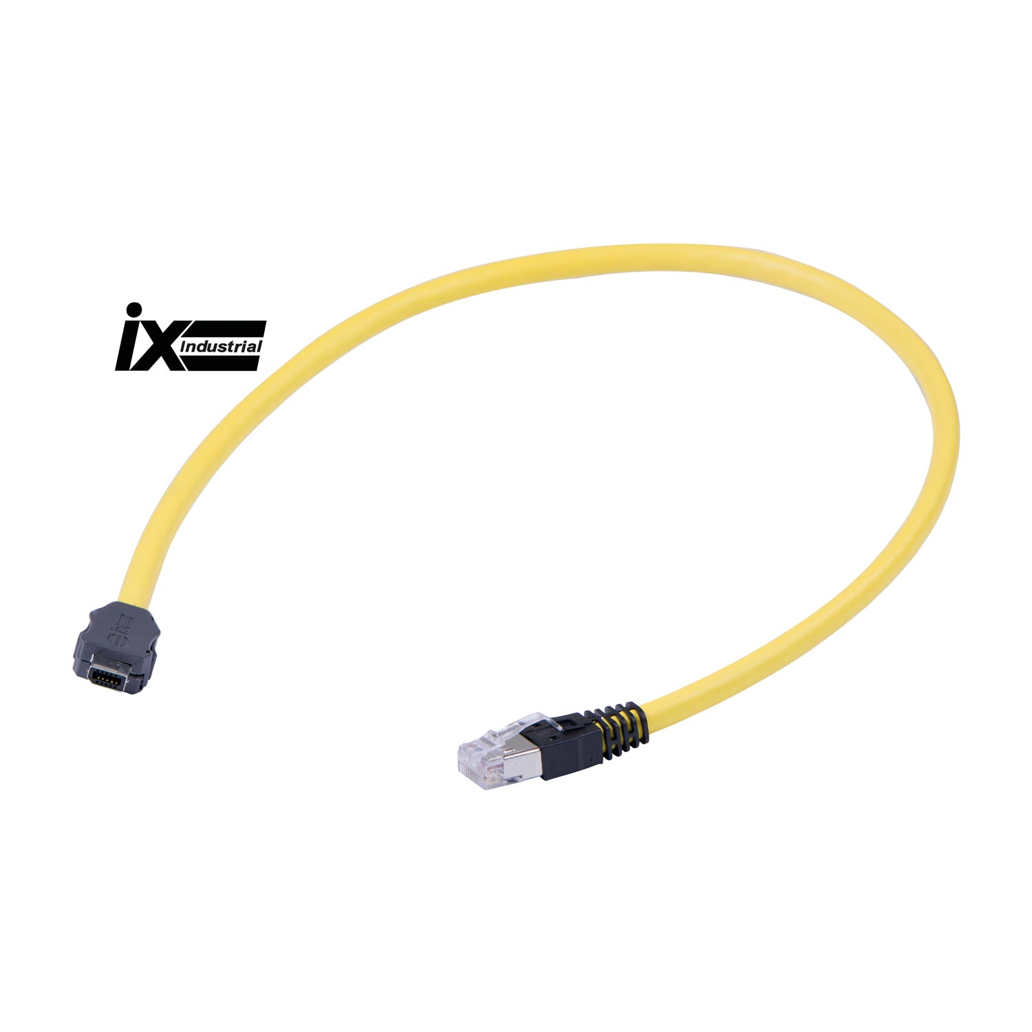 33480606830052 HARTING ix Industrial Typ-A, Ethernet Verkabelung Cat. 6A mit 1/1 Verdrahtung 10 / 10-polig gerade, 4x2xAWG28/7 Bauform Seite 1 ix Industrial Typ A IP20