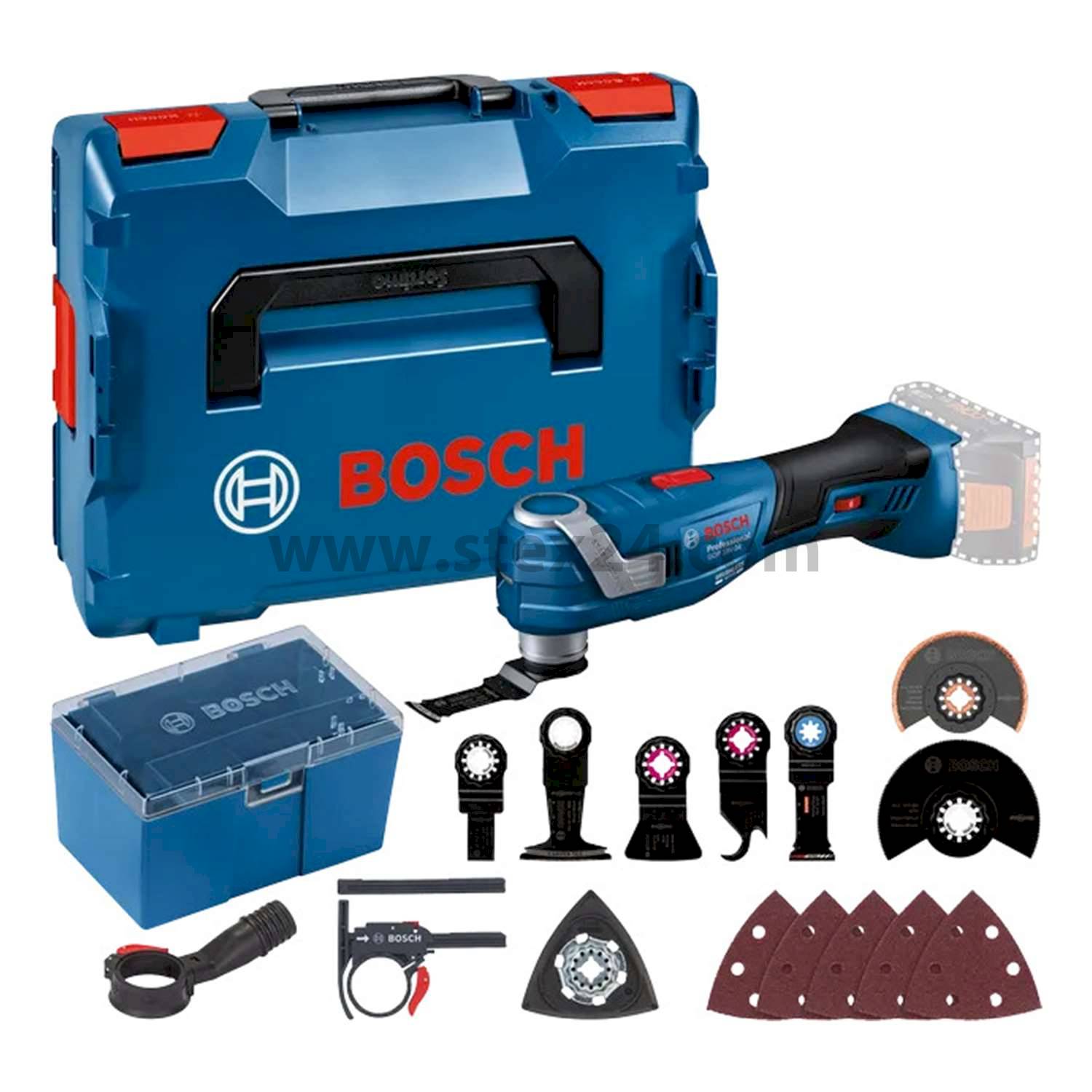 BOSCH Bosch battery multitool, GOP 18V-34 incl. without battery Battery voltage 18V No-load speed 20000 rpm