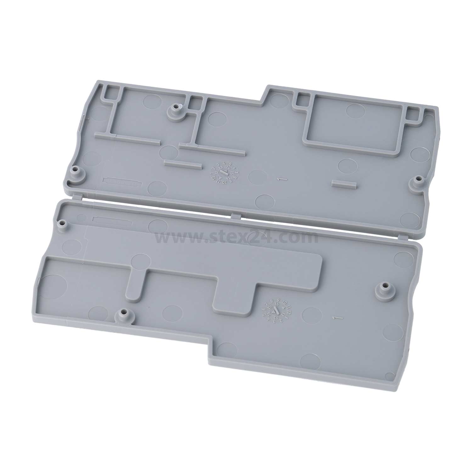 3244575 PHOENIX CONTACT End cover D-PTIO 1.5/S/3 Colour grey, Material Polyamide (PA) suitable for Proximity switch/actuator terminal PTIO 1.5/3