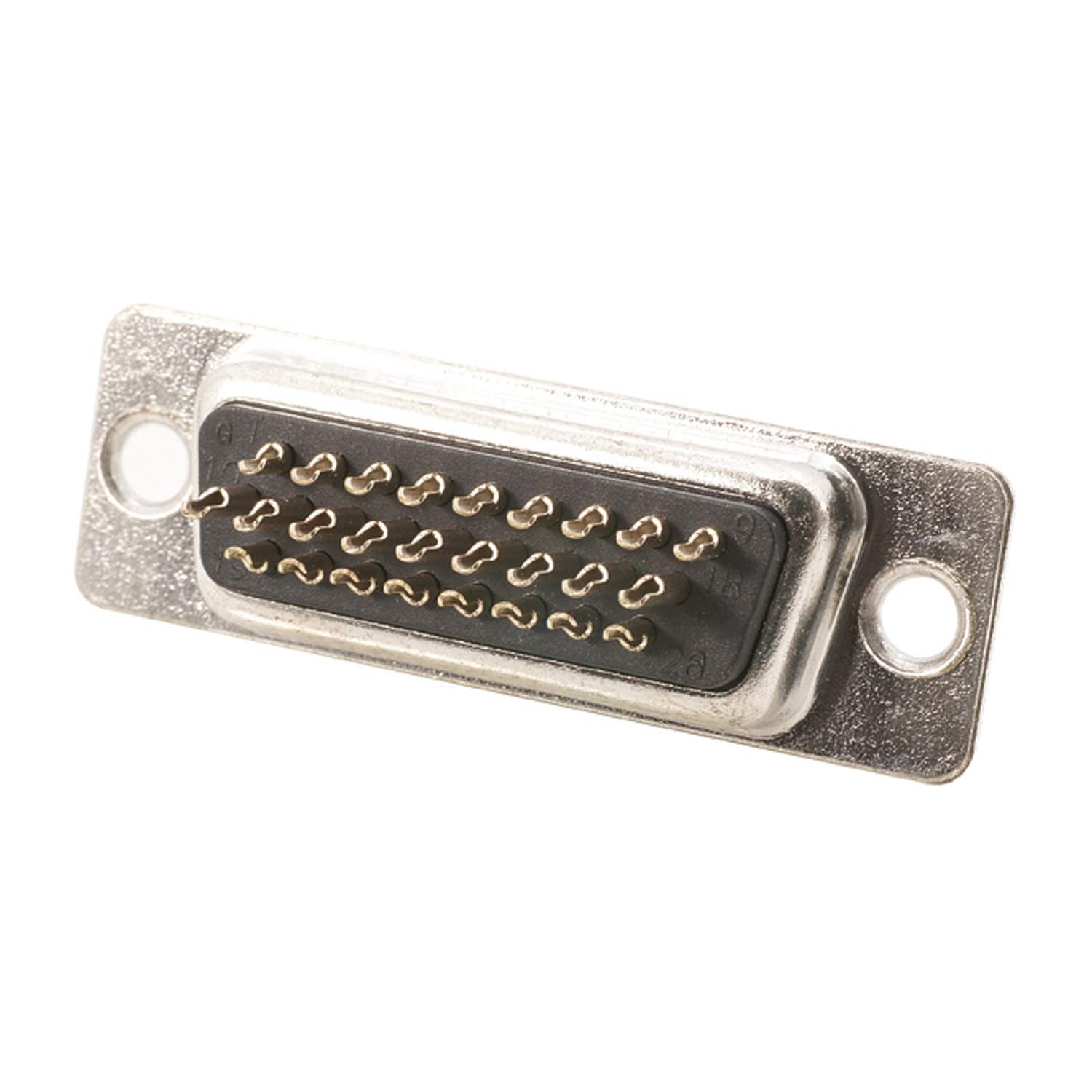 D-Sub Socket insert (F) High Density (HD) suitable for D-Sub backshell size 15 26-pole Manual solder connection