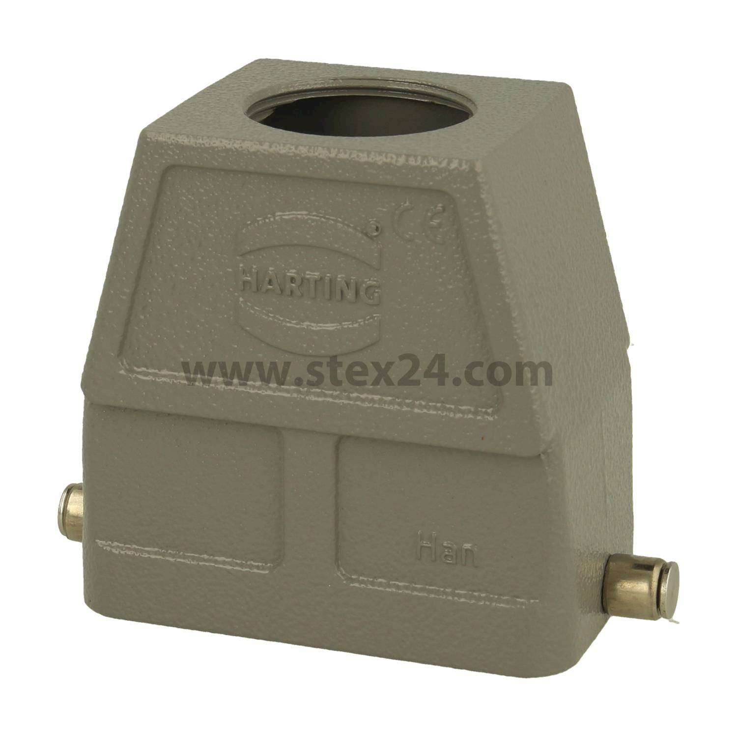 19302100447 Harting Han 10B HMC Hood high, 1xM32 straight cable outlet, for 1 levers (on the lower part)