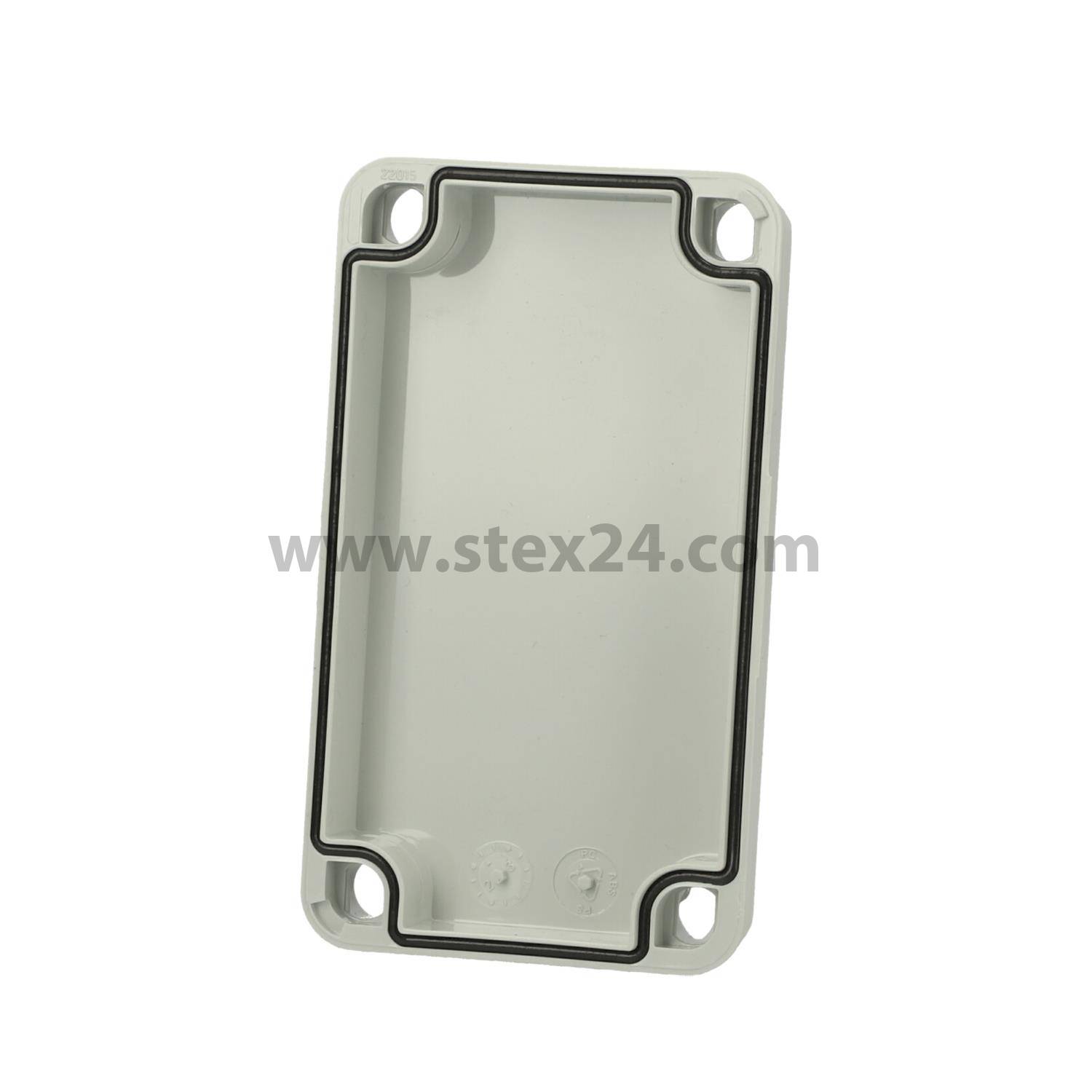 FIBOX Cover for housing with seal, Series: PICCOLO Dimensions L/W/H 140.0 mmx80.0 mmx20.0 mm Impact resistance IK08
