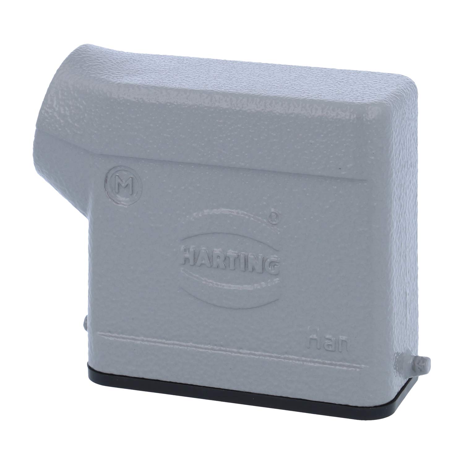 19200101540 Harting Han 10A Hood low, 1xM20 lateral cable outlet, for 1 levers (on the lower part) Screw connection M20 Clamping range 7.0 mm - 13.0 mm