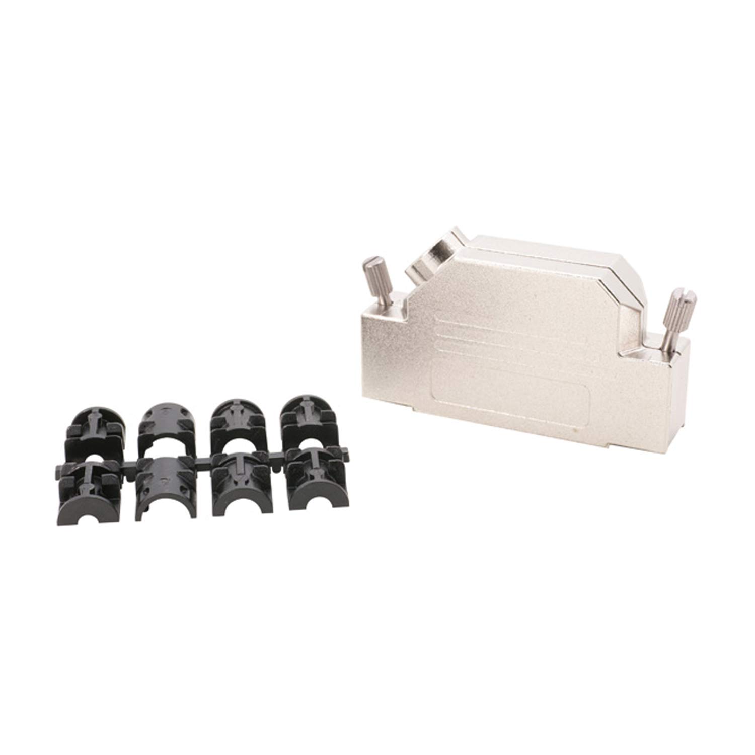 D-Sub Metal housing suitable for D-Sub insert 37-pin sideways, Clamping range 4.0 mm - 11.7 mm