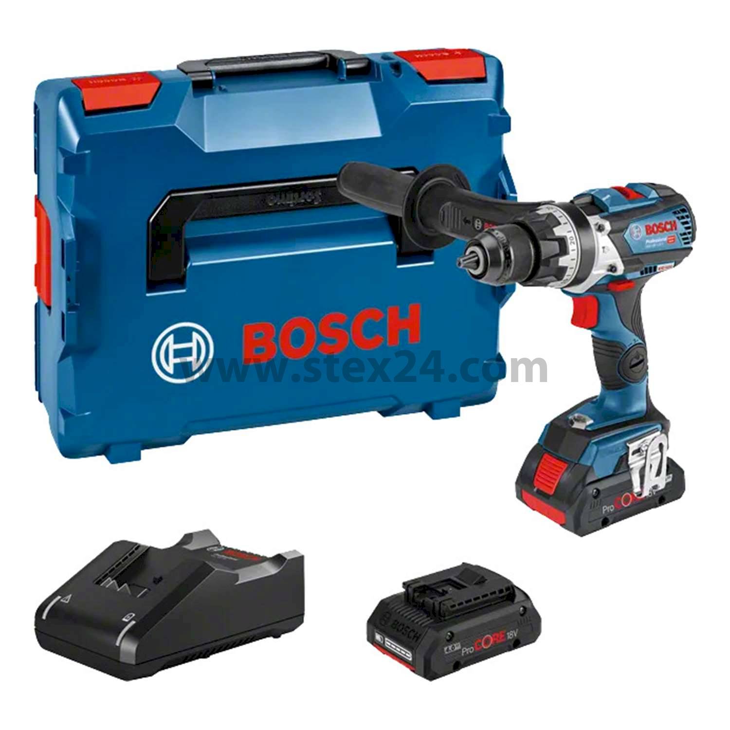 BOSCH Bosch battery impact drill driver, GSB 18V-110 C incl. ProCORE lithium-ion battery Battery voltage 18V, 4.0 Ah Battery charging voltage 14,4V to 18V