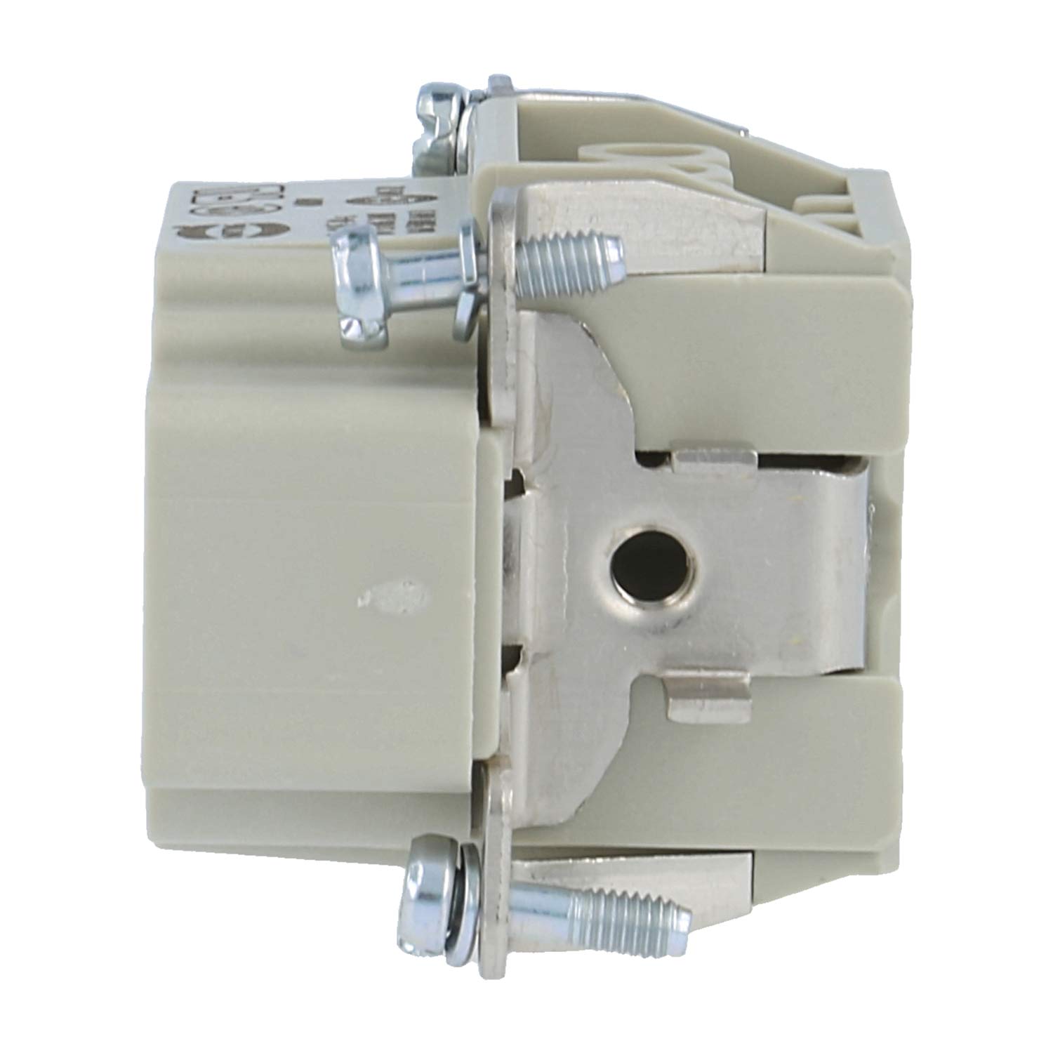 09330062601 Harting Han 6E Insert mâle (M) Connexion à vis, 6-à pôles+PE 500 V, 16A