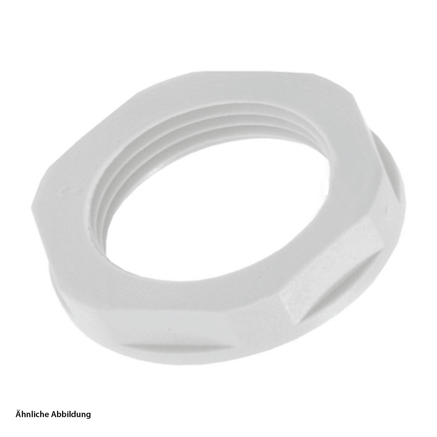 53019040 LAPP-SKINTOP Locknut PG16x1.41 GPA-16 Hexagon Polyamide (PA) Colour silver grey RAL 7001