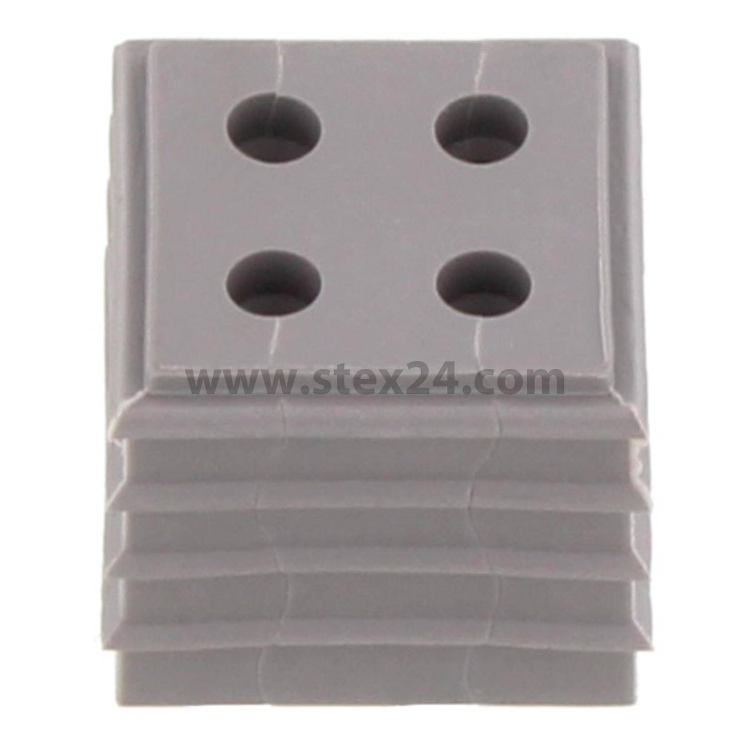 28598.6 CONTA-CLIP Kabeltülle 4-fach Dichtelement KDS-DE klein Klemmbereich 3,0mm - 4,0mm Temperaturbereich -40°C bis 90°C Schutzart IP66