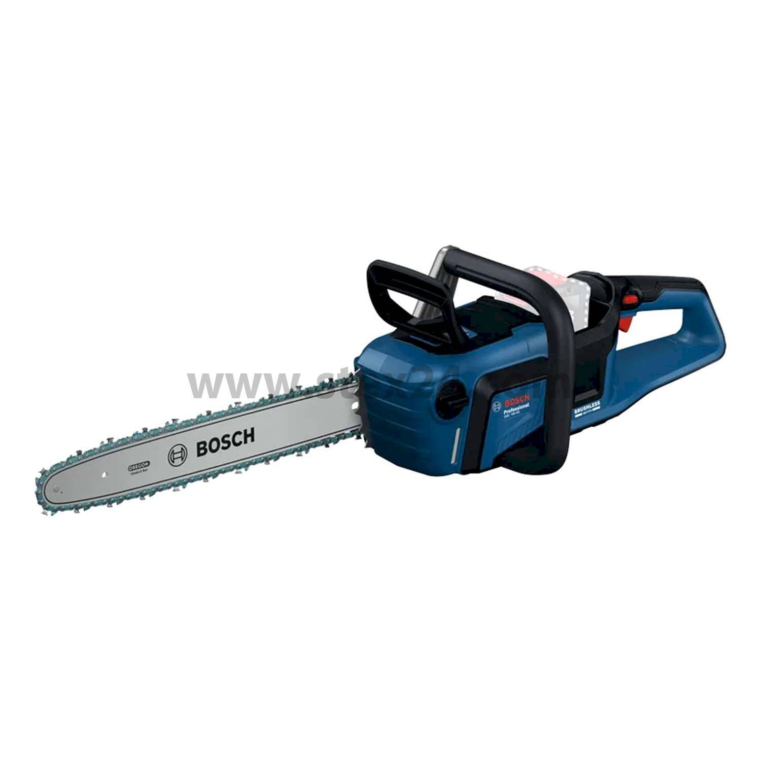 BOSCH Bosch battery chainsaw, GKE 18V-40 Bar length (chainsaw bar) 40.0 cm incl. without battery Battery voltage 18V Storage method Cardboard box