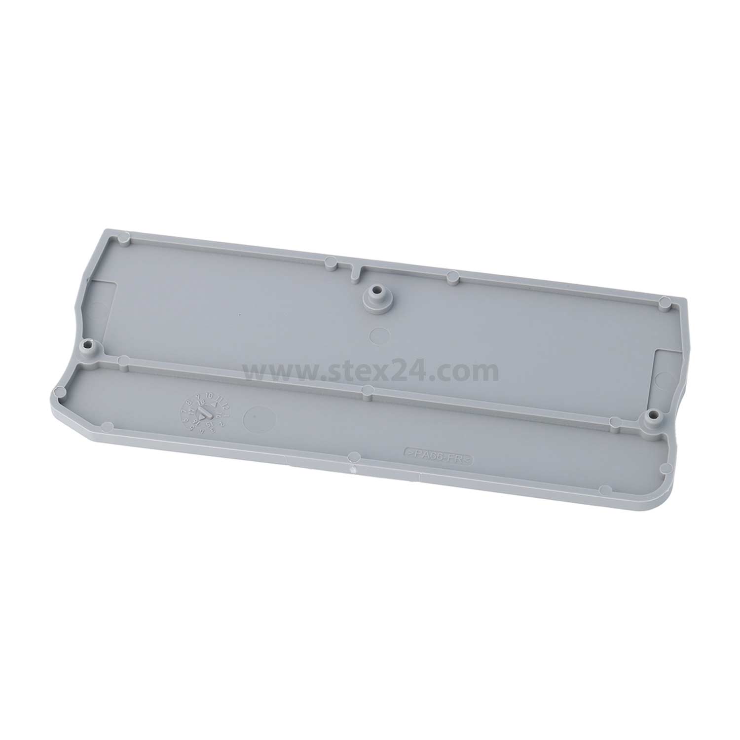 3211317 PHOENIX CONTACT End cover D-PT 2.5-TWIN-MT Colour grey, Material Polyamide (PA) suitable for Knife disconnect terminal PT 2.5-Twin-MT