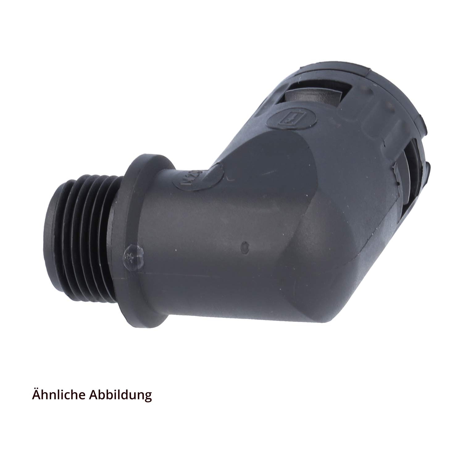 15020051222 Flexa FVW90 Quick release fitting 90 degree angle Thread M20x1.5 for Tube outer diameter 21.2 mm conical sealing with external thread