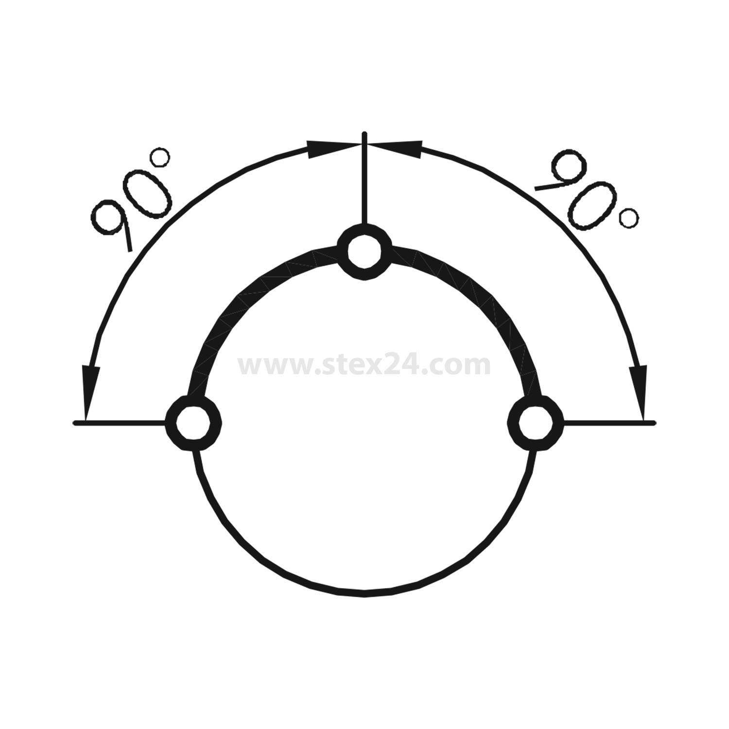 QXJSSDGA12E Georg Schlegel Key button latching square, QUARTRON JEWEL Illuminable: No Inscribable: No