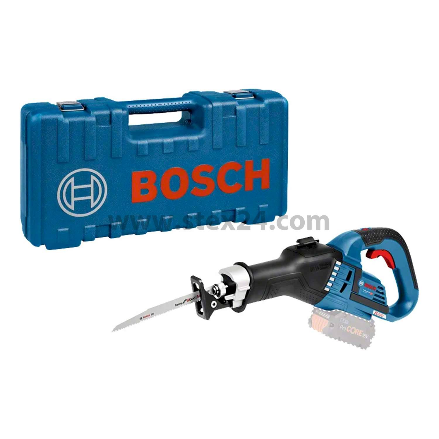 BOSCH Bosch battery reciprocating saw, GSA 18V-32 Stroke height 32.0 mm incl. without battery Battery voltage 18V Storage method Tradesman’s case
