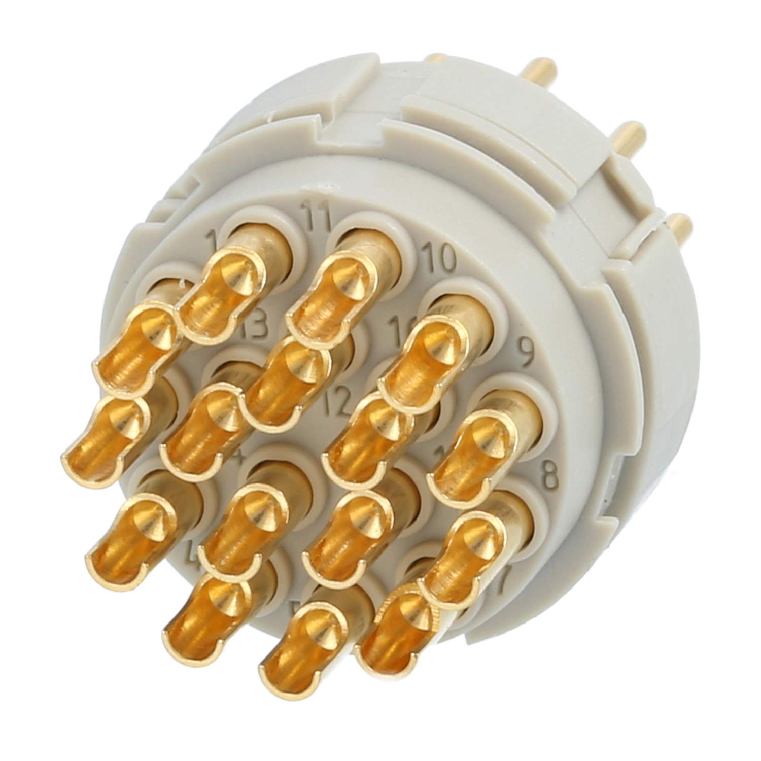 1600509 PHOENIX CONTACT M23 RC Solder contact insert Pin Solder connection, Number of poles 16-pole 150V, 8A