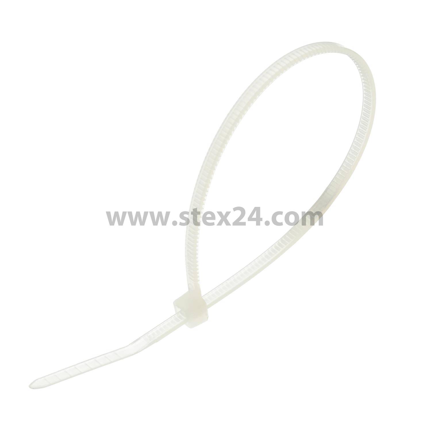 Cable ties for universal use PU 100 unit Dimensions L/W/H 940,0mm x 9.0 mm, Colour nature