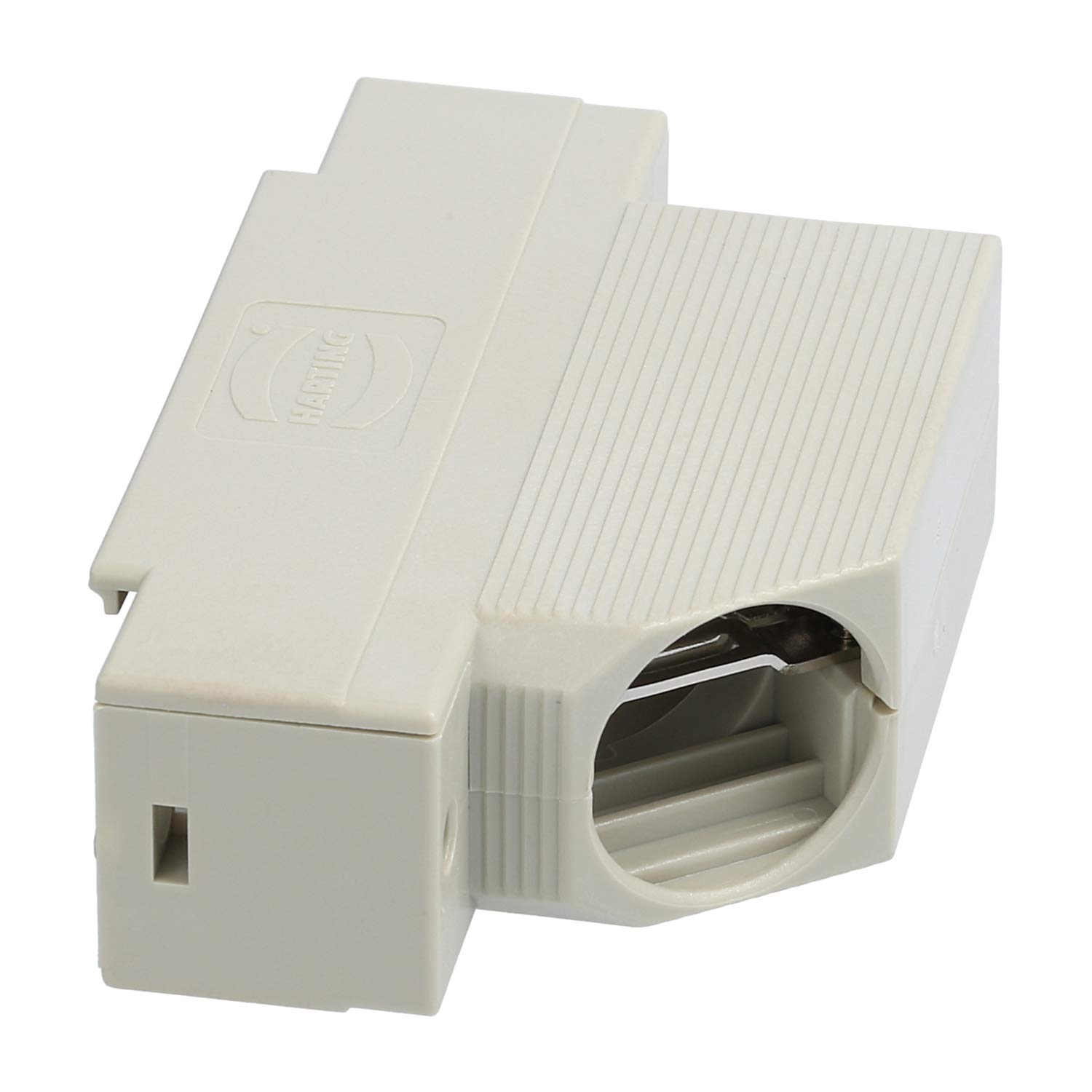 09670500571 Harting D-Sub Plastic housing without shielding plate suitable for D-Sub insert 50-pin sideways