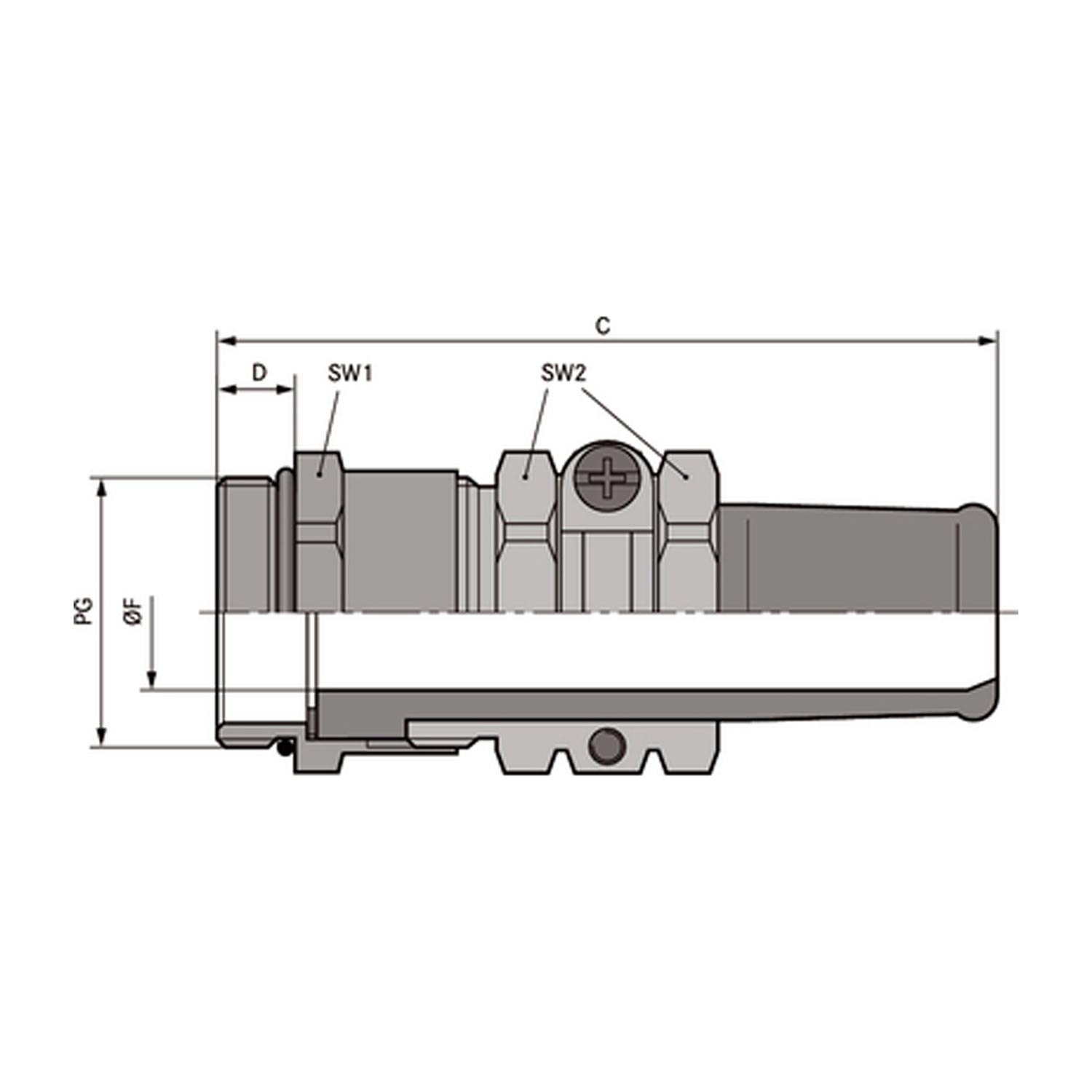 52023626 LAPP-SKINDICHT Presse-étoupe avec protection contre la flexion PG16x1.41 laiton (CuZn) nickelé Longueur de filetage 6,5 mm