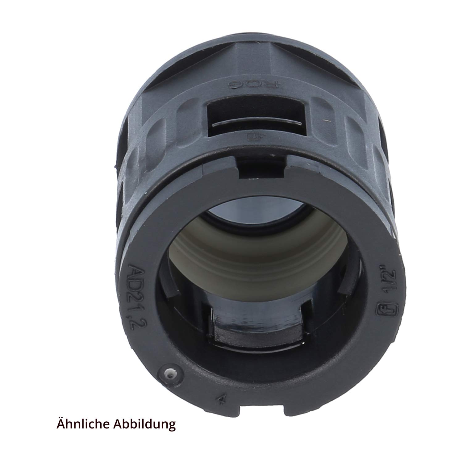 15020037220 Flexa RQG-M Raccord rapide droit Filetage M20x1.5 pour Diamètre extérieur de tuyau 21,2 mm à haute étanchéité avec filetage mâle