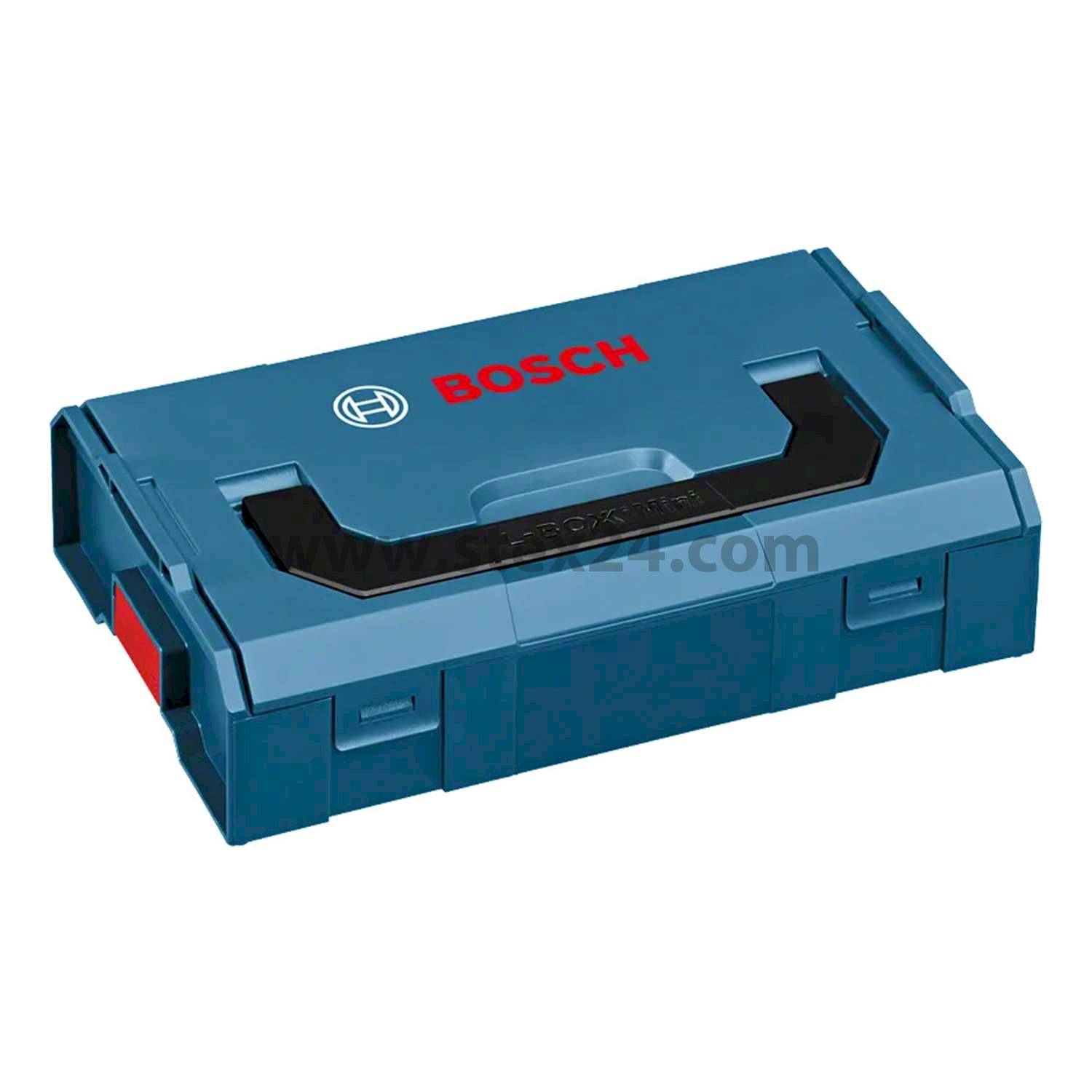 BOSCH Bosch Kleinsortiment-Box, Serie: L-BOXX Mini, max. Traglast: 1,5kg Volumen 1,3 Liter, Außenmaß 258,0mmx153,0mmx62,0mm, Innenmaß 224,0mmx128,0mmx47,0mm Werkstoff Polypropylen (PP)