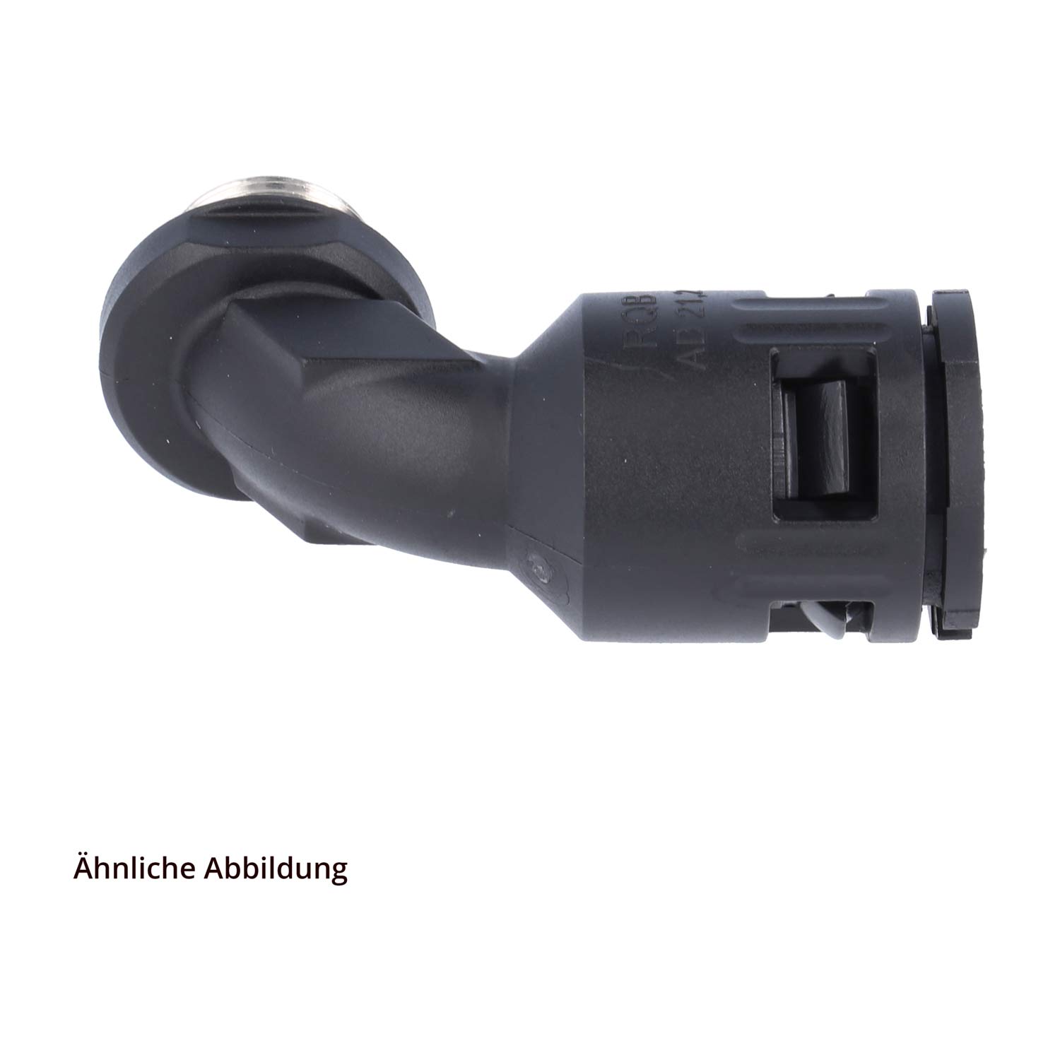 15020088216 Flexa RQBK90-P Quick release fitting 90 degree bend Thread PG16x1.41 for Tube outer diameter 21.2 mm high density with brass male thread