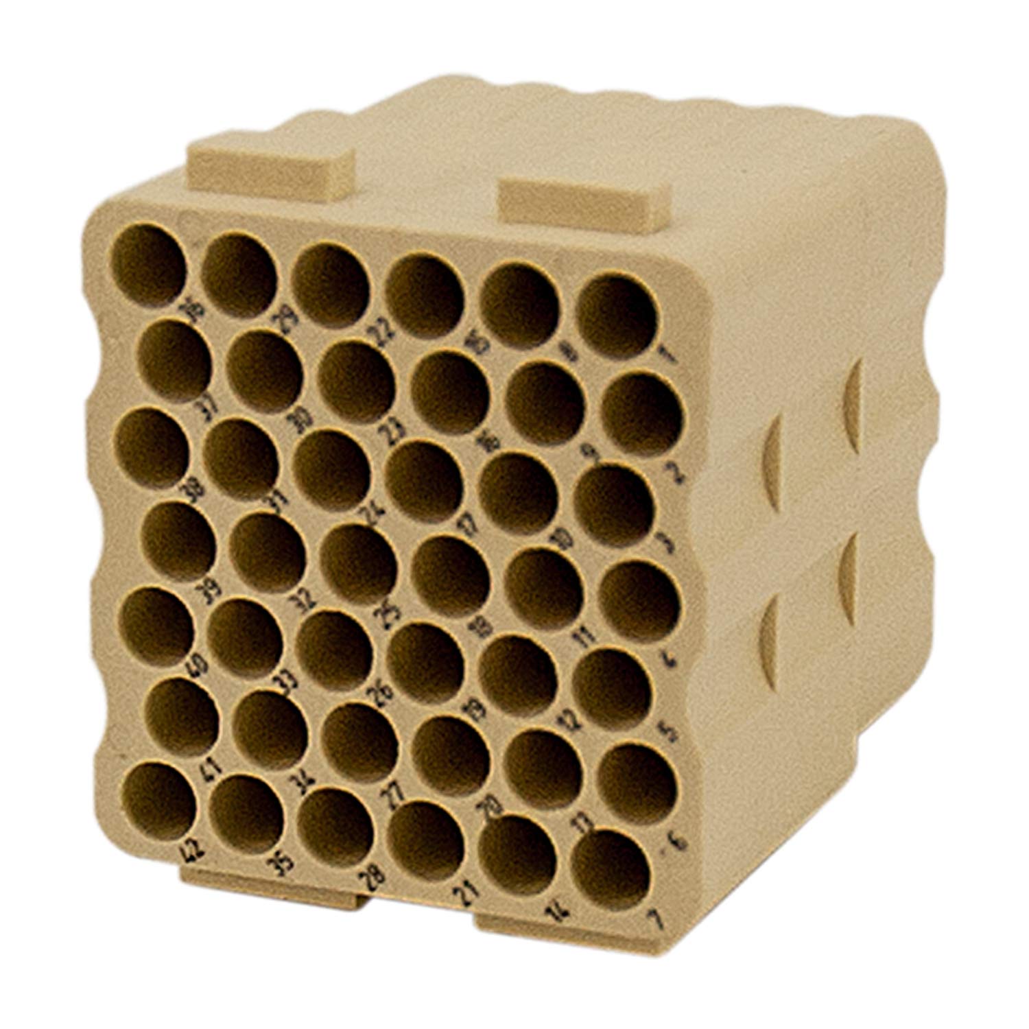 09140423101 Harting Han DD Quad module Socket insert (F) Crimp connection, 42-pole 150V, 10A