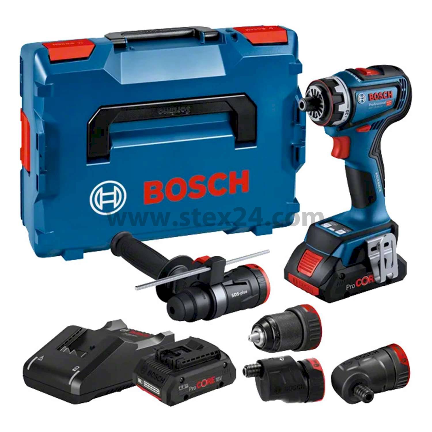 BOSCH Bosch battery drill driver, GSR 18V-90 FC incl. ProCORE lithium-ion battery Battery voltage 18V, 4.0 Ah Battery charging voltage 14,4V to 18V