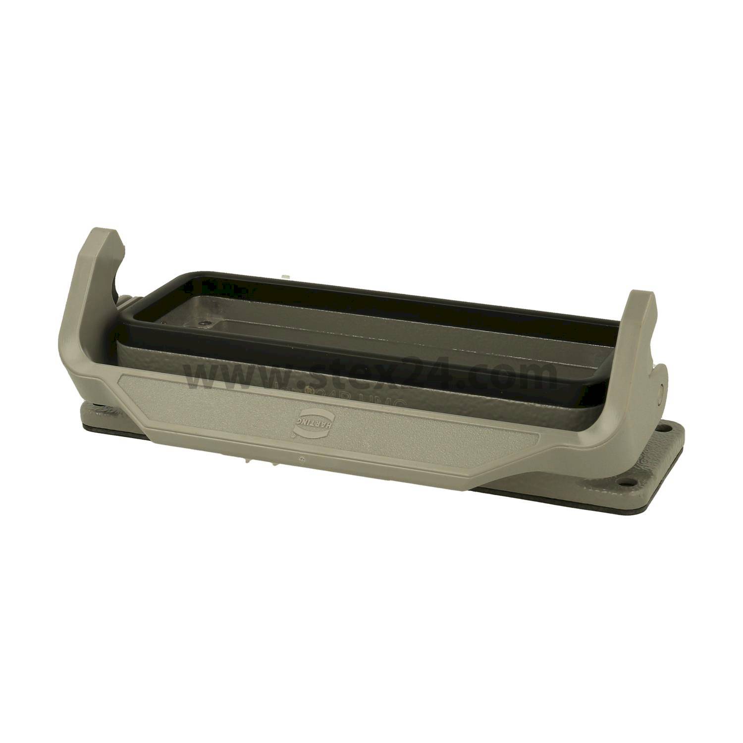 09302240307 Harting Han 24B HMC Embase encastrée bas avec 1 étrier longitudinal