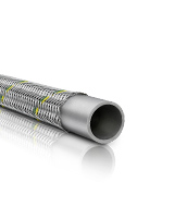 Kunststoffschutschlauch PVC mit Stahldrahtgeflecht