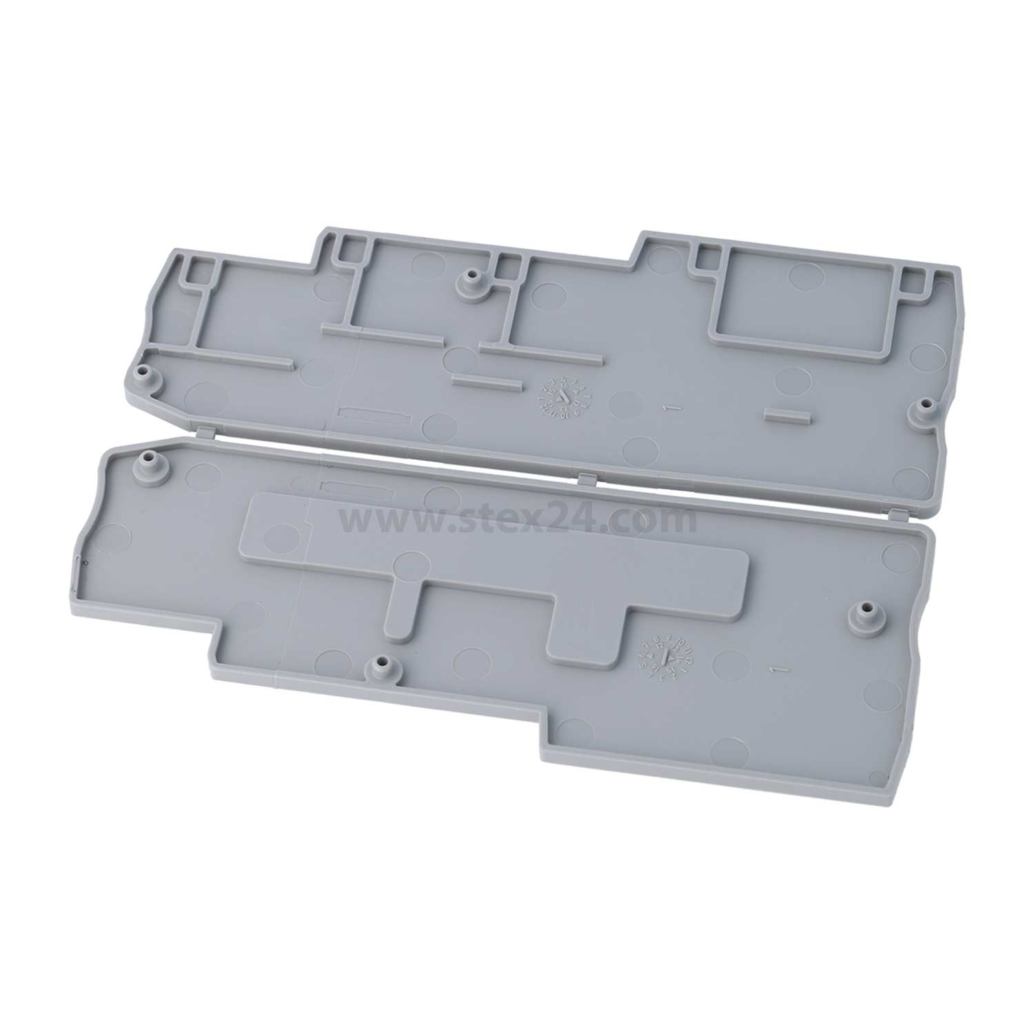 3244588 PHOENIX CONTACT End cover D-PTIO 1.5/S/4 Colour grey, Material Polyamide (PA) suitable for Proximity switch/actuator terminal PTIO 1.5/4