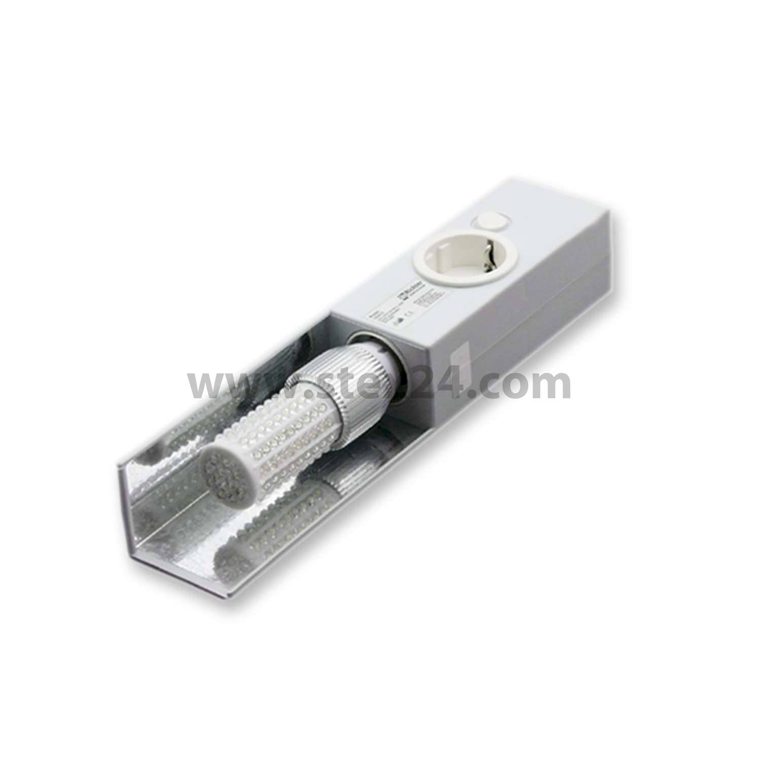 LED Kompaktleuchte, Serie LS07-Serie Energieeffizienzklasse D, 12W, 1350 lm, 6000 K, CRI: 86 Spannung 220V - 240V, mit Ein-/Ausschalter