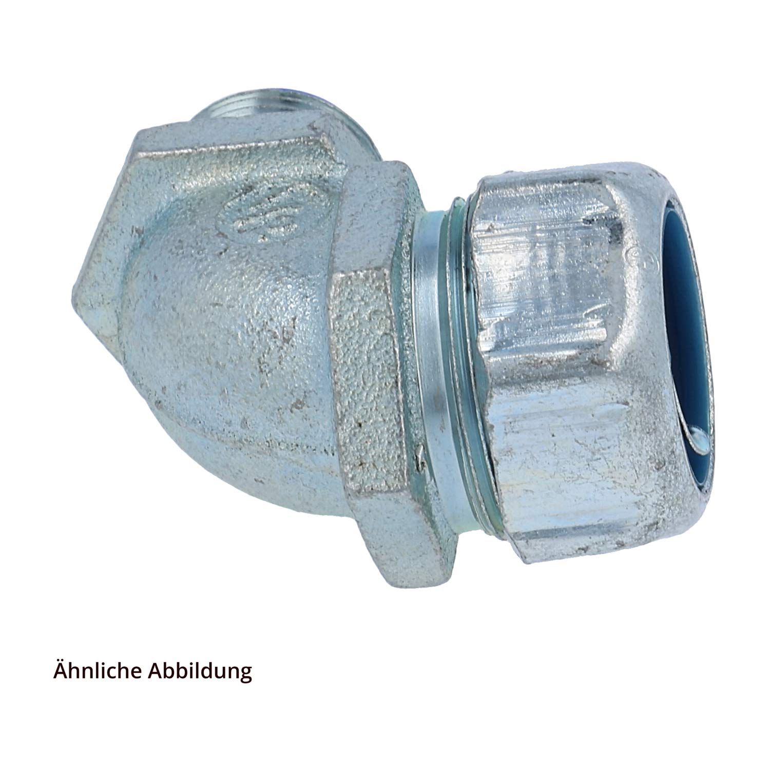10607000021 Flexa FMVW90 Metal fitting 90 degree angle Thread M20x1.5 for Tube outer diameter 21.0 mm - 1/2 inch for Tube inner diameter 16.0 mm