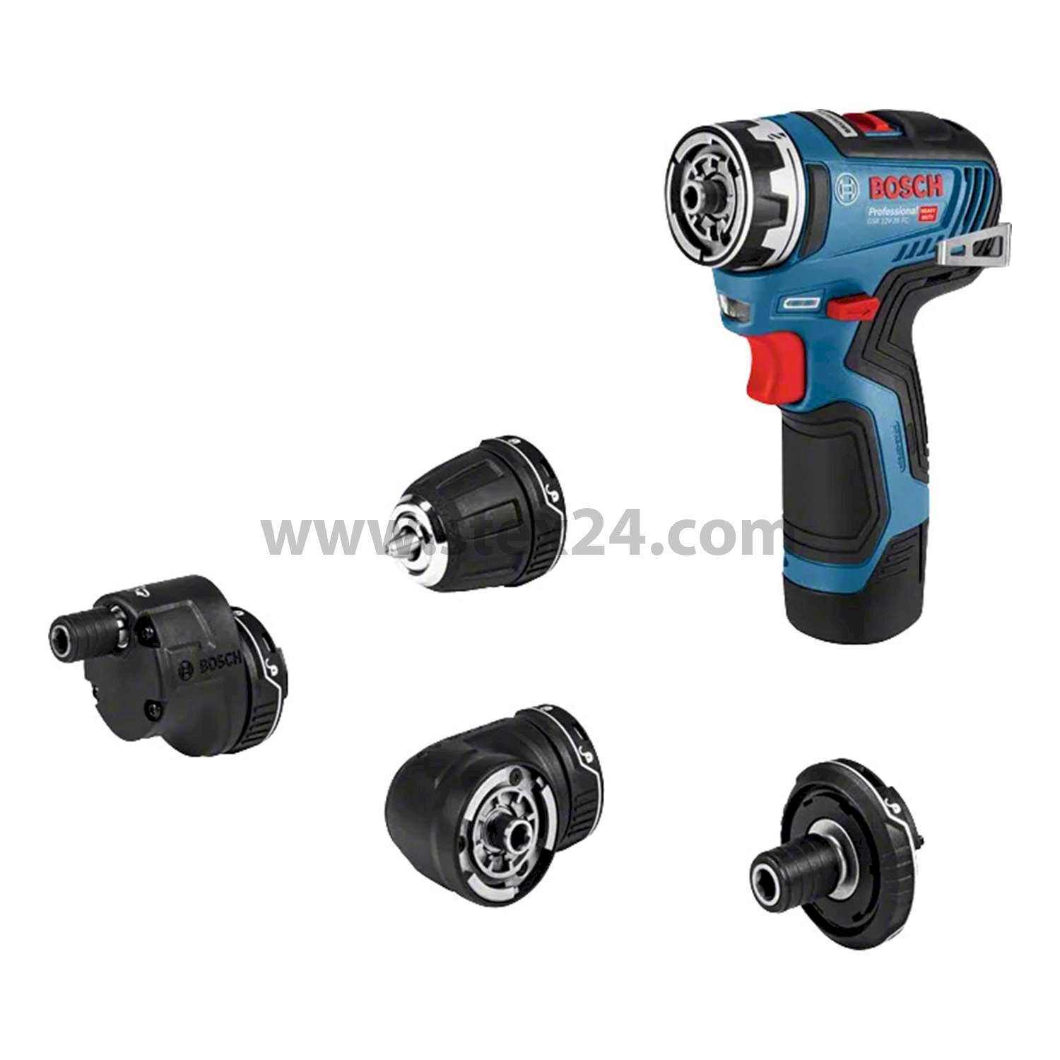 BOSCH Bosch battery drill driver, GSR 12V-35 FC incl. Lithium-ion battery GBA Battery voltage 12V, 3.0 Ah Storage method System case