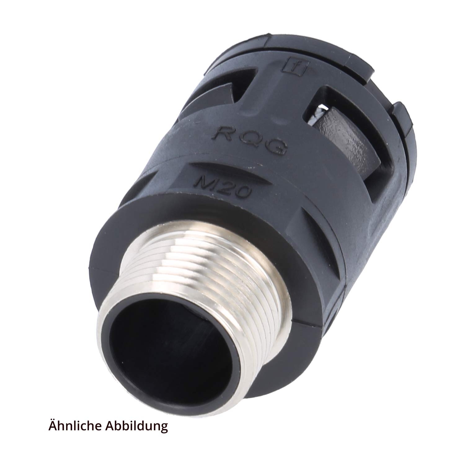 15020074216 Flexa RQGK-P Raccord rapide droit Filetage PG16x1.41 pour Diamètre extérieur de tuyau 21,2 mm à haute étanchéité avec filetage mâle en laiton