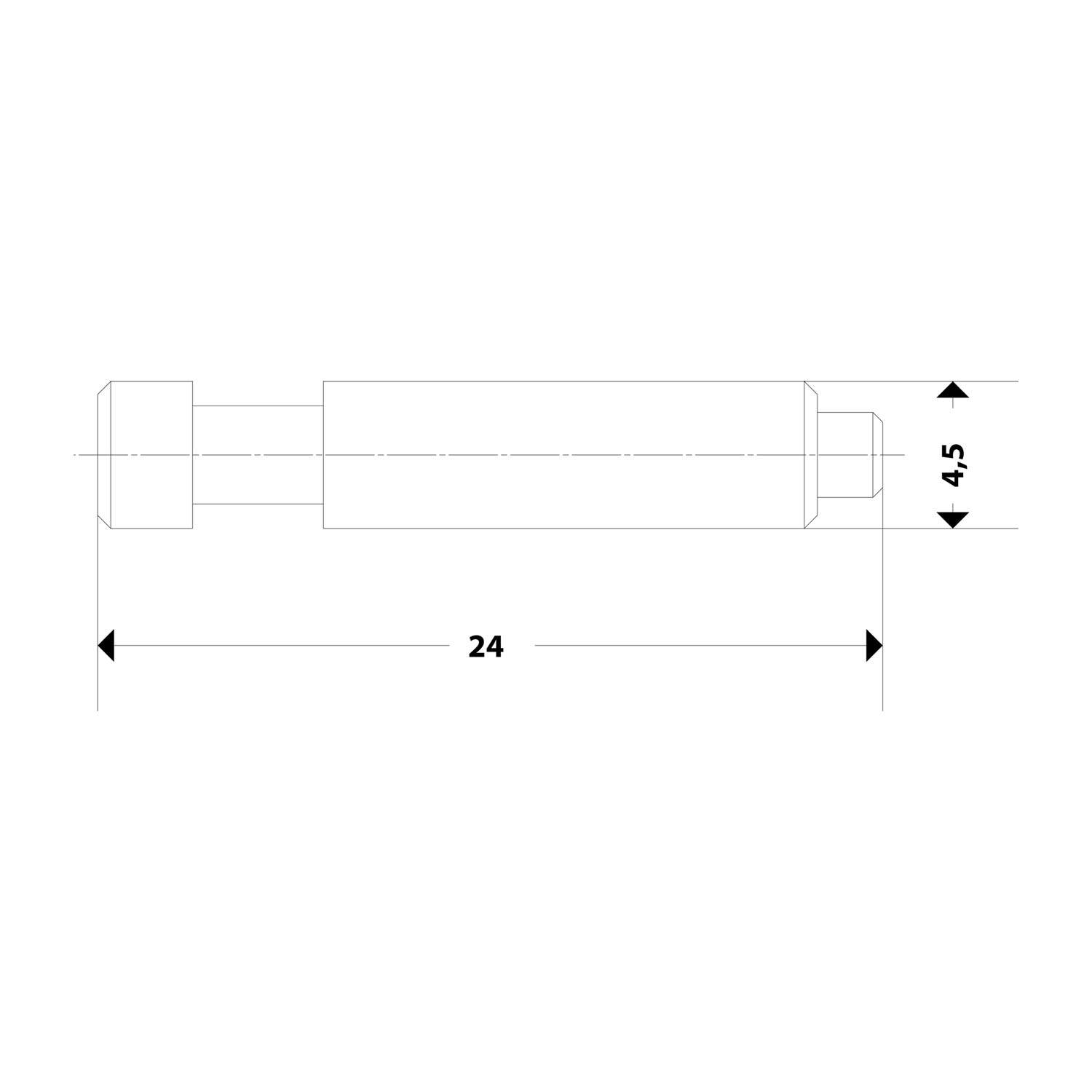09330009954 Harting Kodierung Kodierpin passend für Baureihe E, EE, EEE, E-Prote., Q5/0 u. 8/0 Crimp Werkstoff Kunststoff