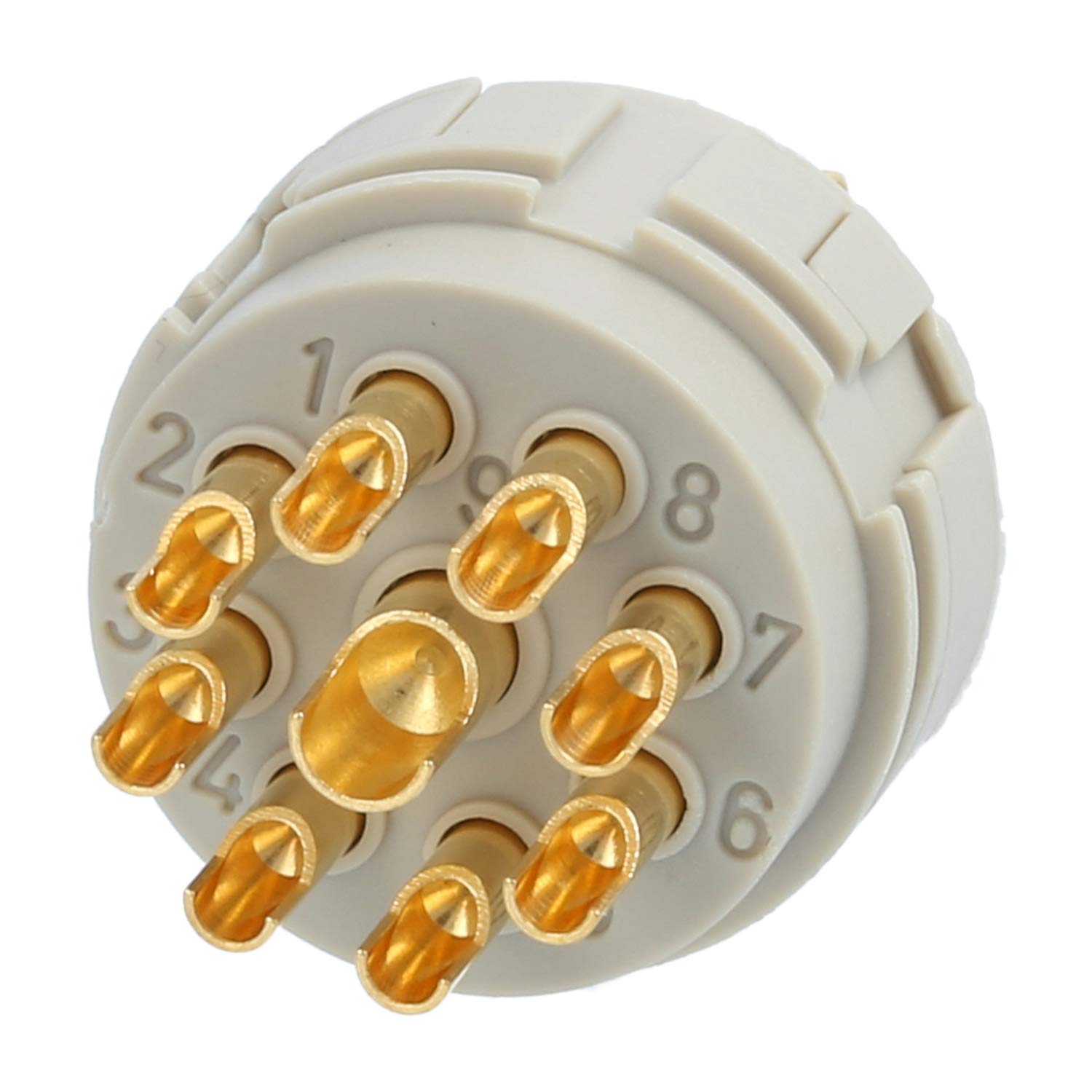 1594887 PHOENIX CONTACT M23 RC Solder contact insert Pin Solder connection, Number of poles 1+8 300V Control contact 300V, 20A/8A