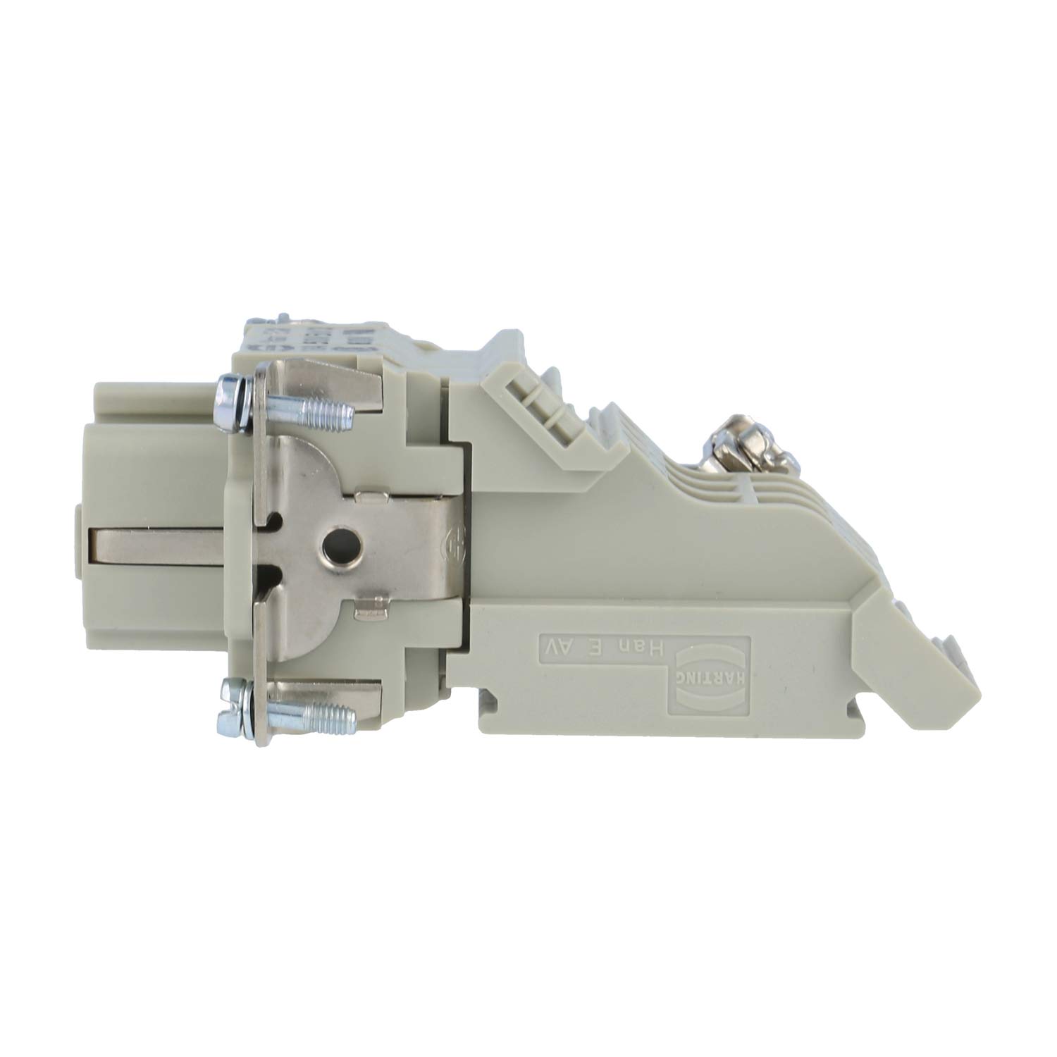 09330064725 Harting Répartiteur de raccordement Han 6E Insert femelle (F) « gauche » Connexion à vis, 6-à pôles+PE 500 V, 16A