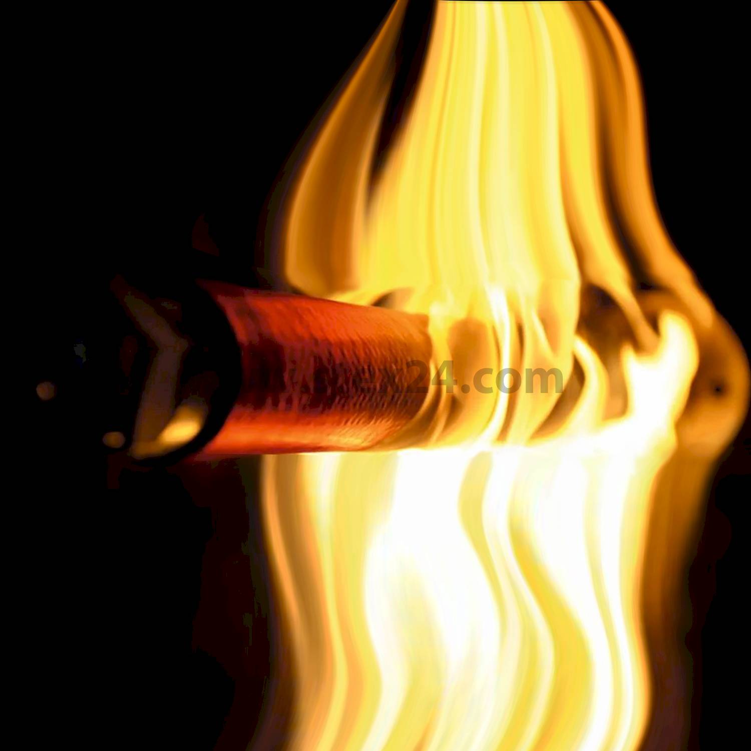 12061809015 Flexa FLEXAhightemp Fire protection tube with silicon jacket - AD 22.0 mm, ID 15.0 mm Temperature range -50°C to 350°C short 700°C