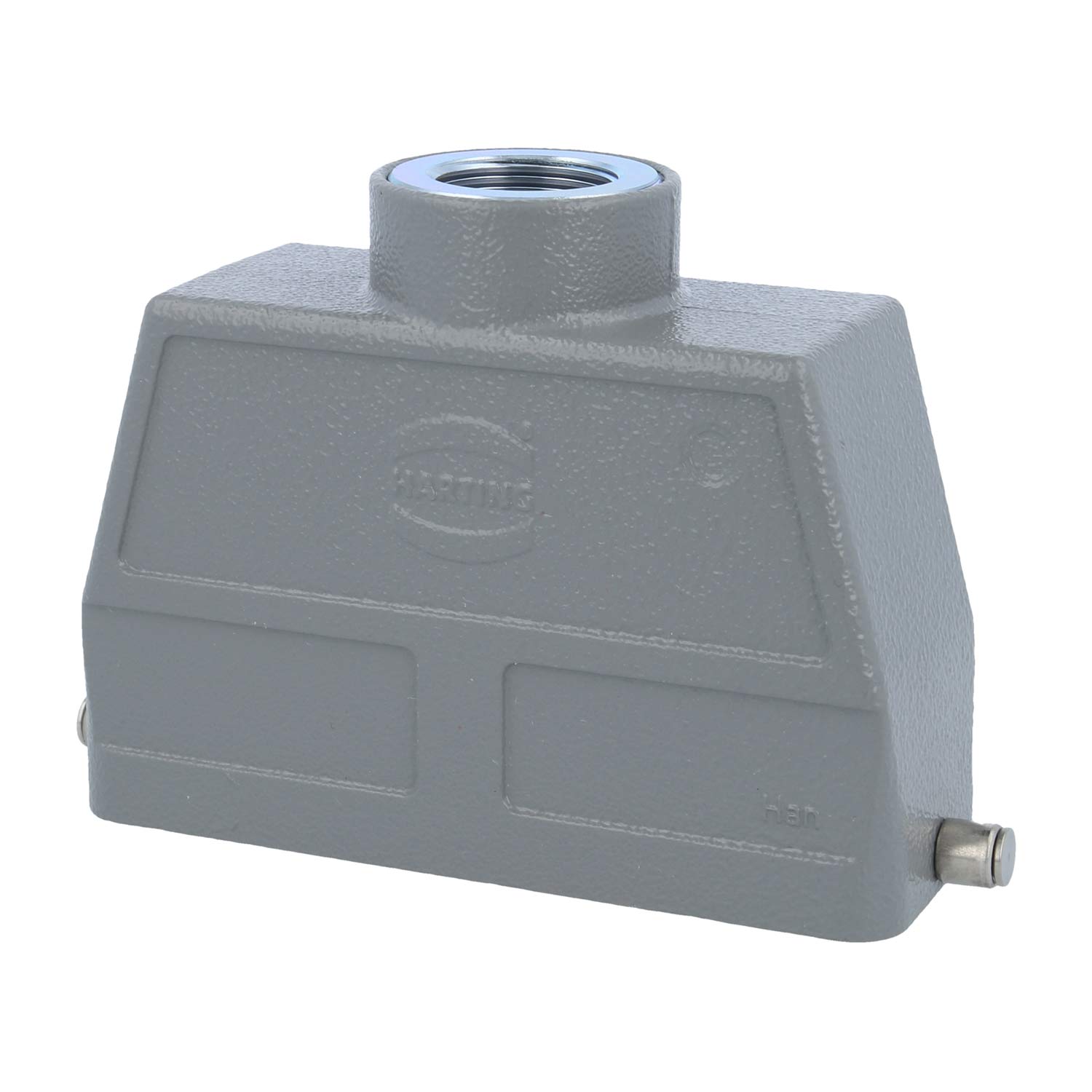 05300240466 Harting Han 24B Hood high, 1xM25 straight cable outlet, for 1 levers (on the lower part) Screw connection M25 Clamping range 9.0 mm - 17.0 mm