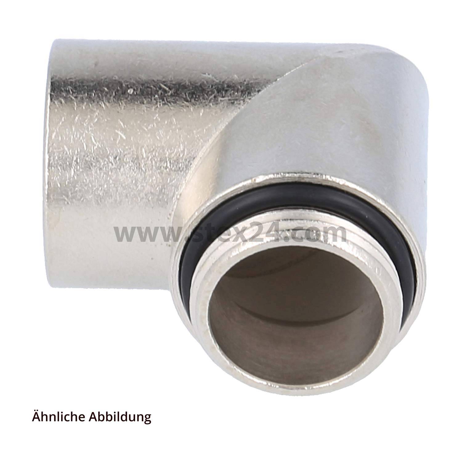 10512100016 Flexa FWIC Équerre de raccordement 90 degrés PG16x1.41 avec filetages femelle et mâle fixe Longueur Filetage de raccordement 11,4 mm Filetage intérieur 11,0 mm