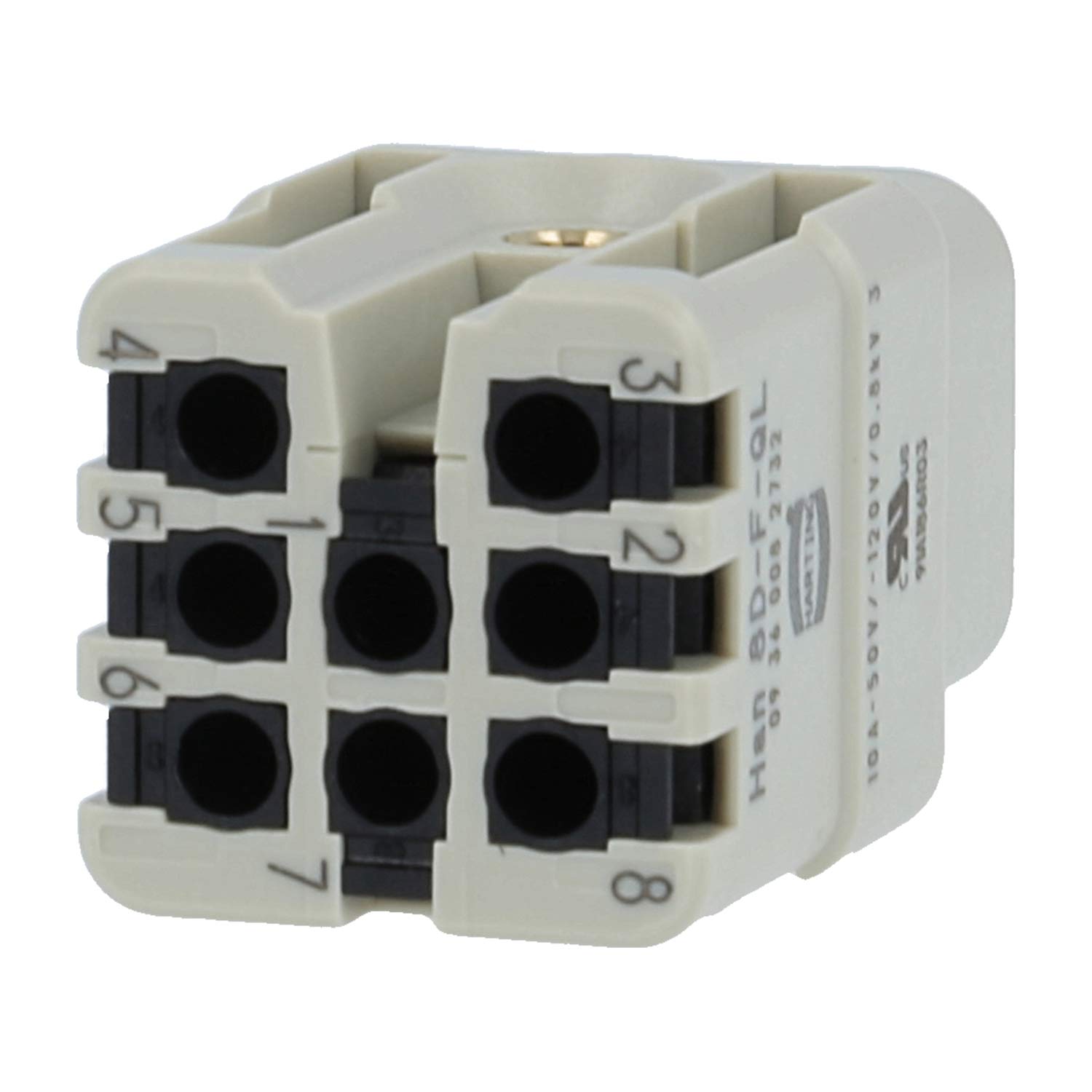 09360082732 Harting Han 8D Buchseneinsatz (F) Quick-Lock-Anschluss 