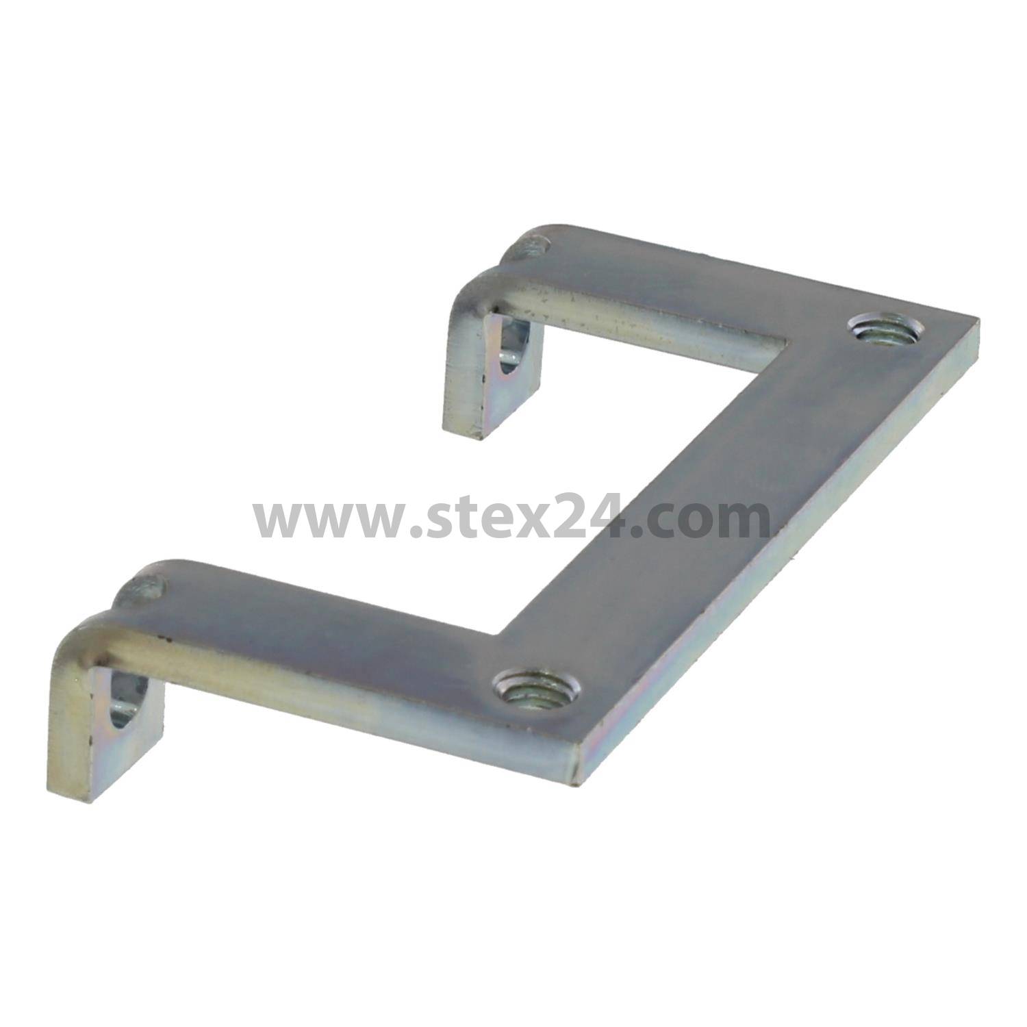 CONTA-CLIP EMC lever for EMC shield clamp KDS-EMV-SAB Shield bracket for screwed frame, KDS/KDSI 1/4 for Frame cable entry Article 232724 Screw-on hole 58.0 mm Borehole 2x5.3 mm