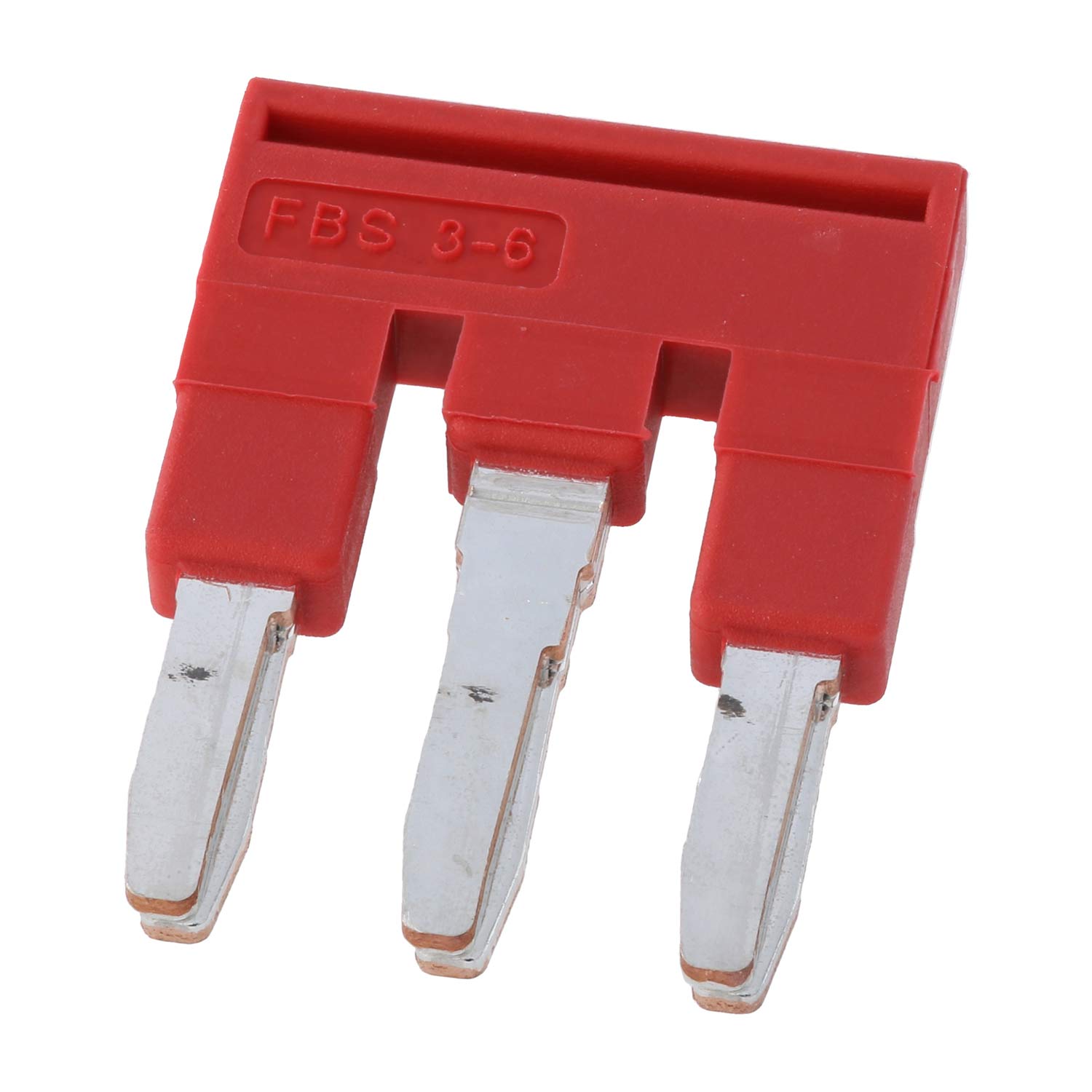 3030242 PHOENIX CONTACT Pont enfichable FBS 3-6 Courant de charge 32A Couleur rouge, Matériau cuivre (Cu)