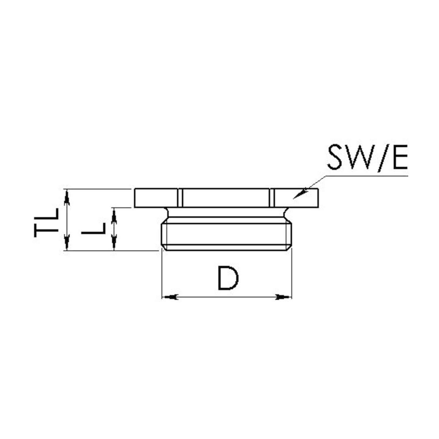 10030201 WISKA ATEX screw plug M20x1.5 Hexagon incl. O-ring Brass (CuZn) bright II 2G (1.2) II 2D (21.22)